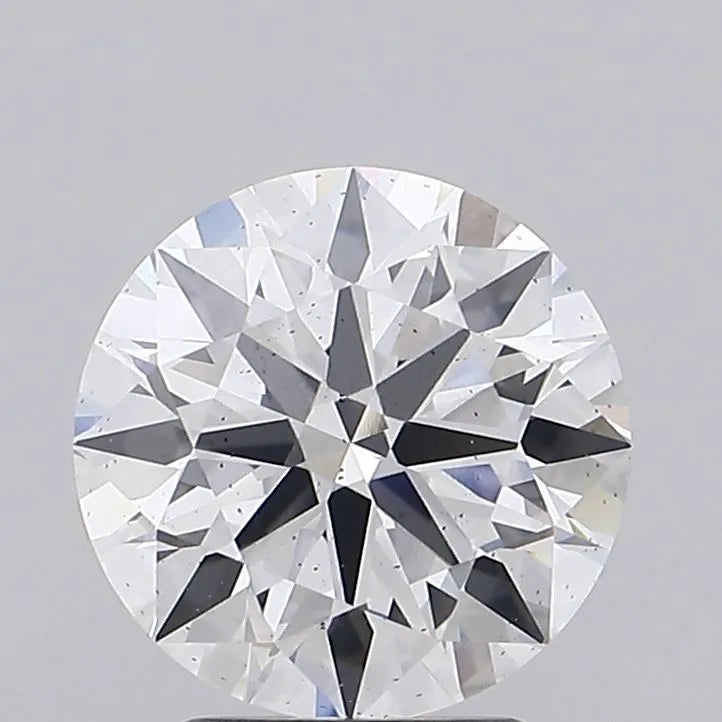 3.06 ct Round IGI certified Loose diamond, F color | SI1 clarity | ID cut