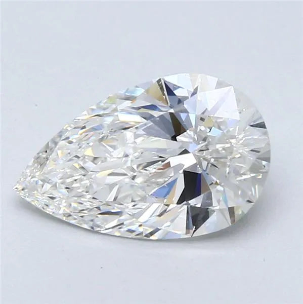 2.01ct Pear Natural Diamond (Colour F, Clarity VS1, GIA)