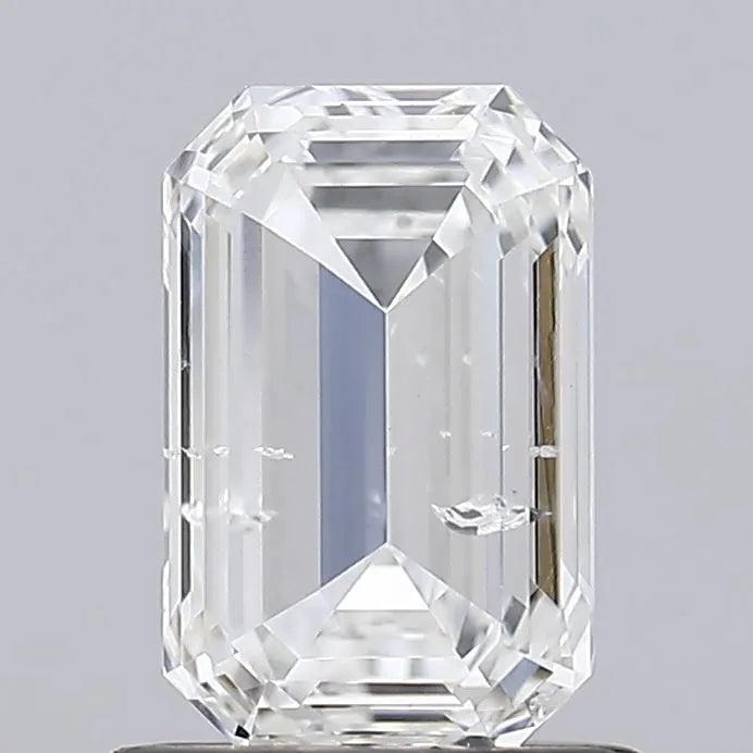 1.01 ct Emerald IGI certified Loose diamond, F color | SI2 clarity | VG cut