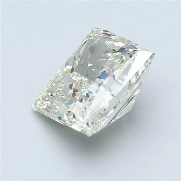3.46ct Princess Natural Diamond (Fancy Light, Clarity VS2, GIA)