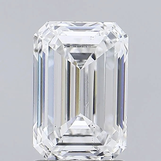 2.01ct Emerald Lab Grown Diamond (Colour E, Clarity VS2, IGI)