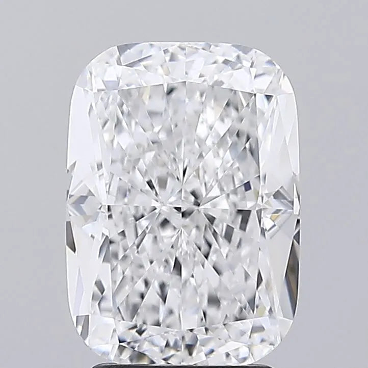 3.50ct Cushion brilliant Lab Grown Diamond (Colour D, Clarity VVS2, IGI)