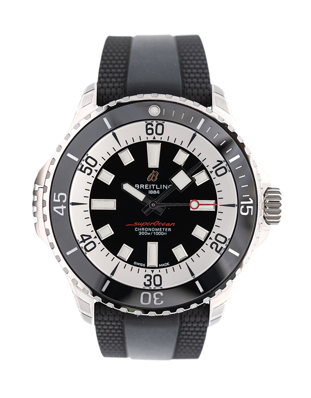 Breitling superocean deals size