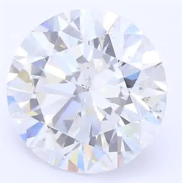 1.36 ct Round IGI certified Loose diamond, F color | SI2 clarity | EX cut