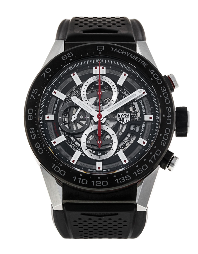 Tag heuer skeleton carrera deals