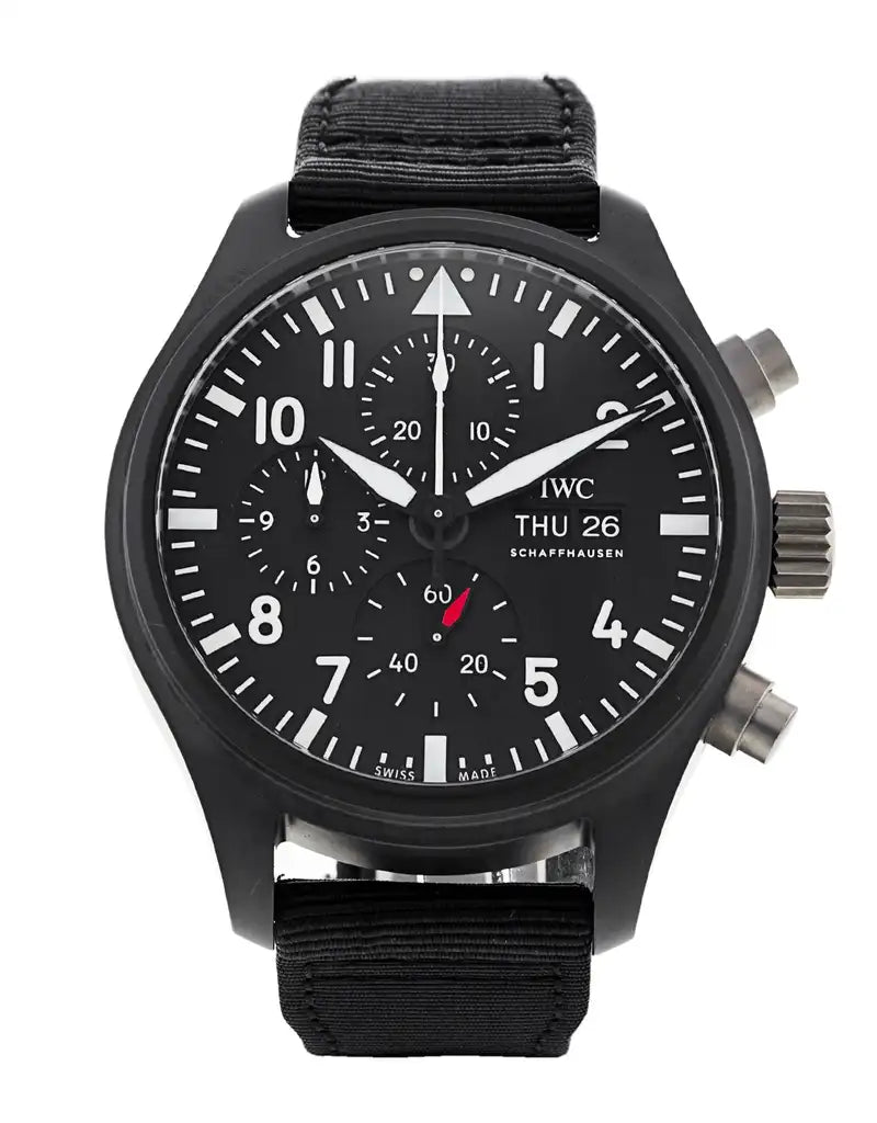 IWC Pilot's Chrono Top Gun Men's Watch
