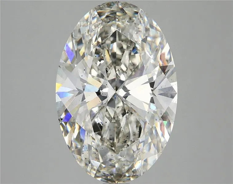 5.02ct Oval Lab Grown Diamond (Colour I, Clarity SI1, IGI Certified)