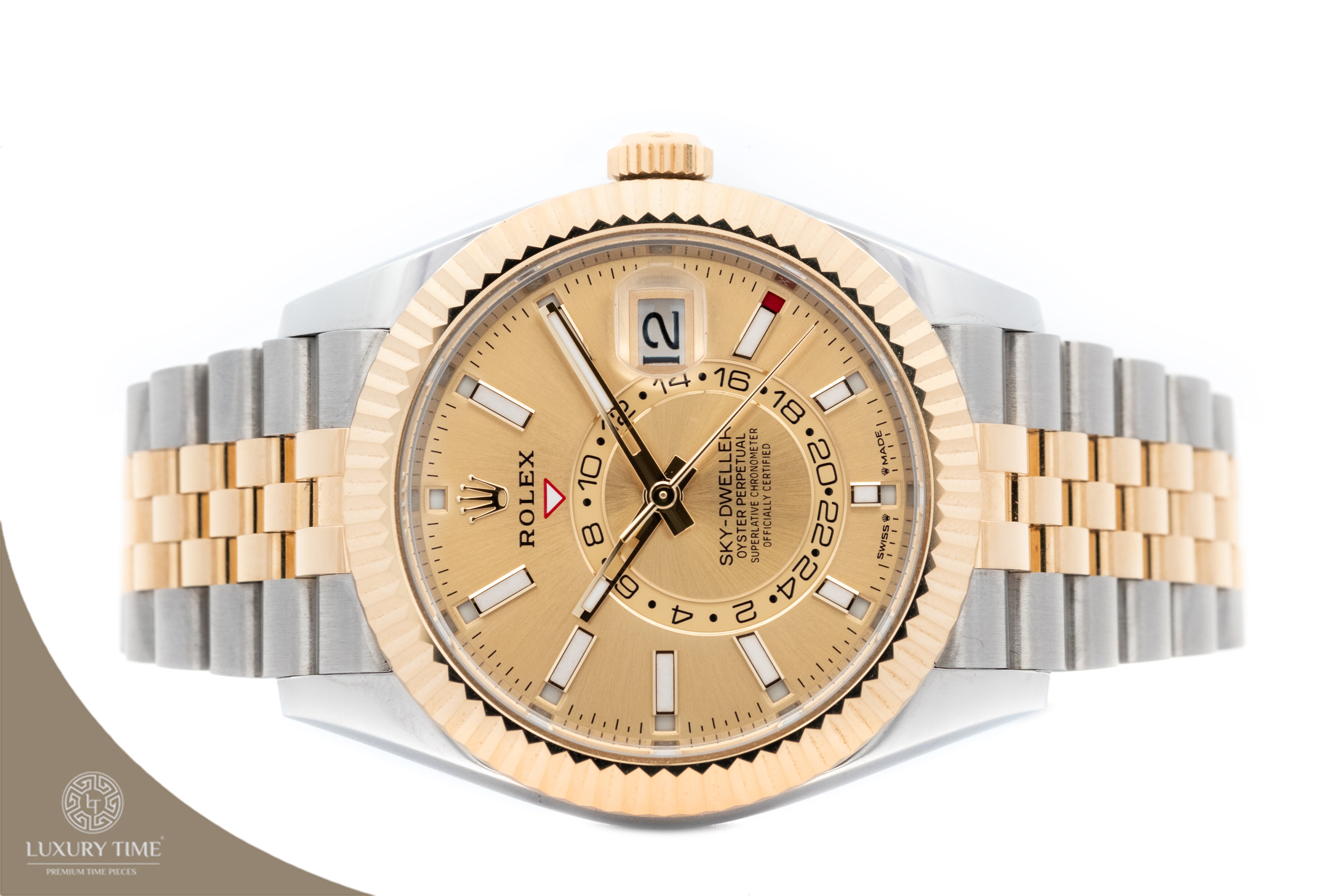 Rolex Sky-Dweller Champagne Dial Men's Watch