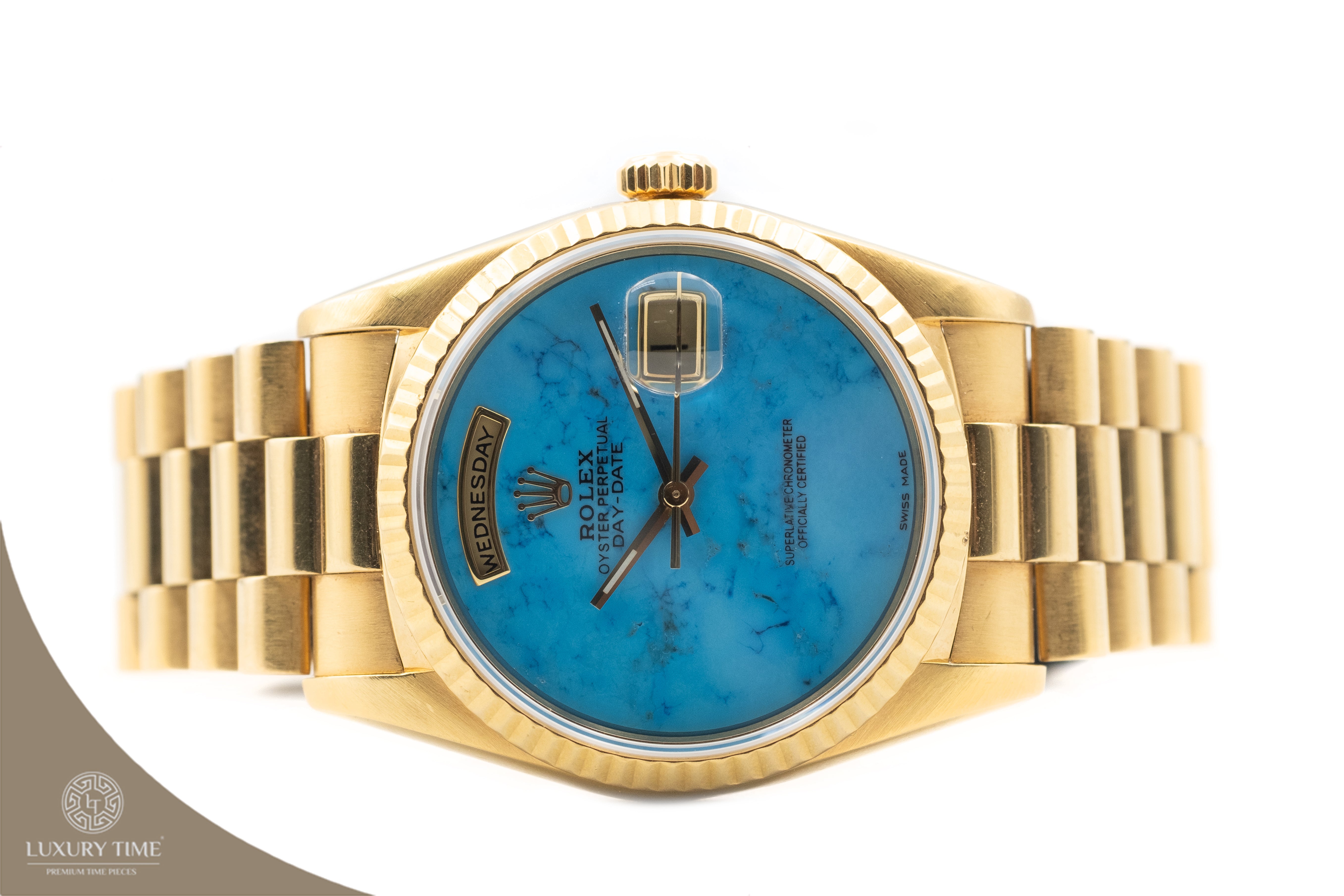 Rolex Day-Date Yellow Gold Mens Watch