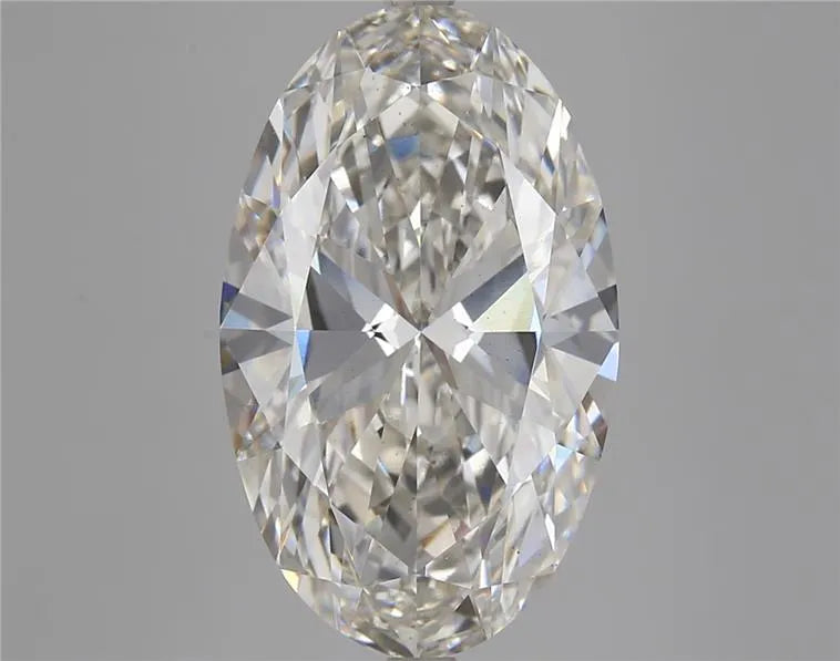 6.63ct Oval Lab Grown Diamond (Colour H, Clarity VS1, IGI)