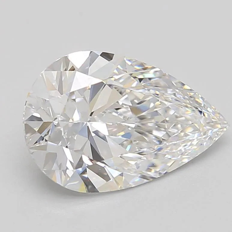 2.02ct Pear Lab Grown Diamond (Colour D, Clarity VVS1, GIA)
