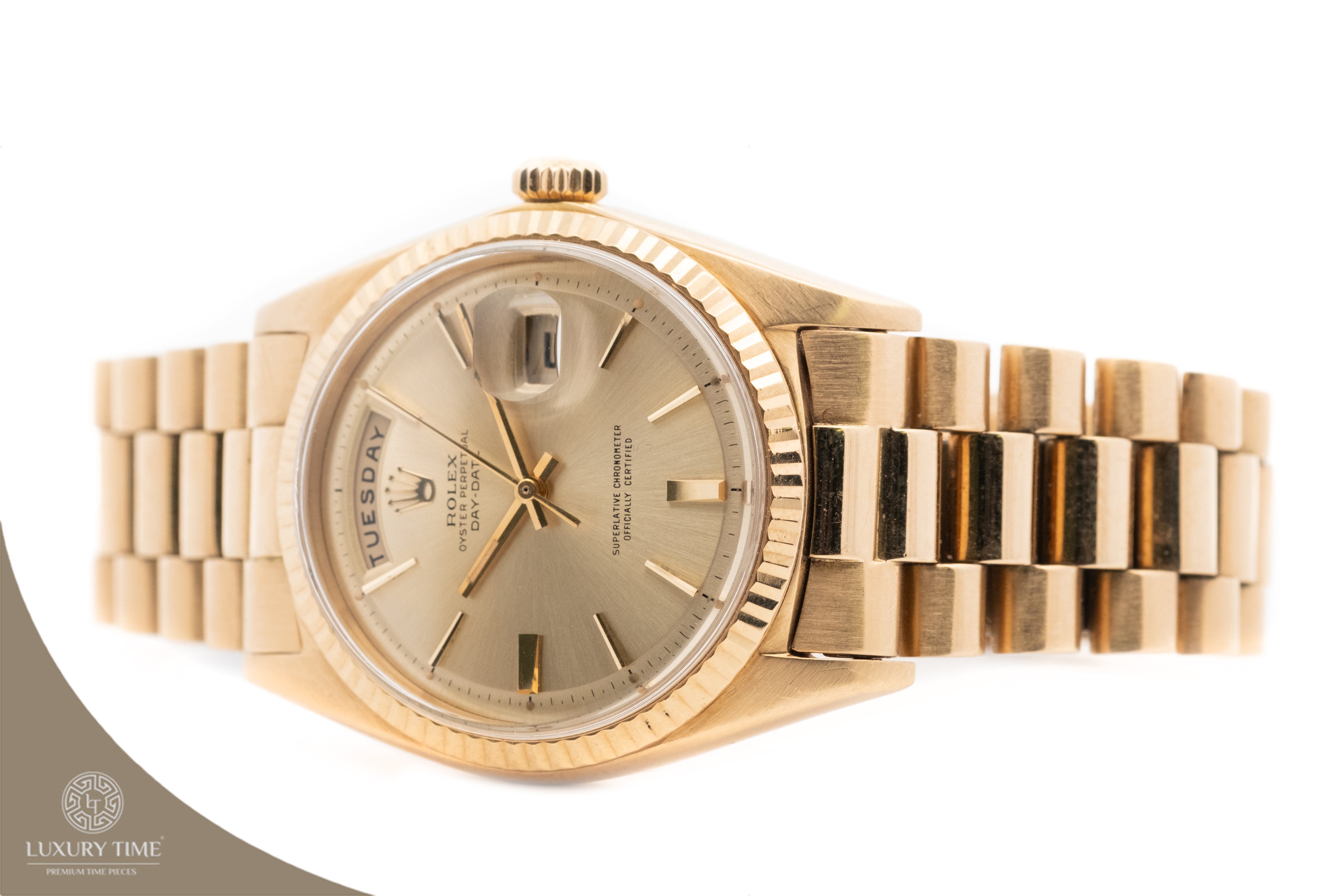 Rolex Day-Date Yellow Gold Mens Watch