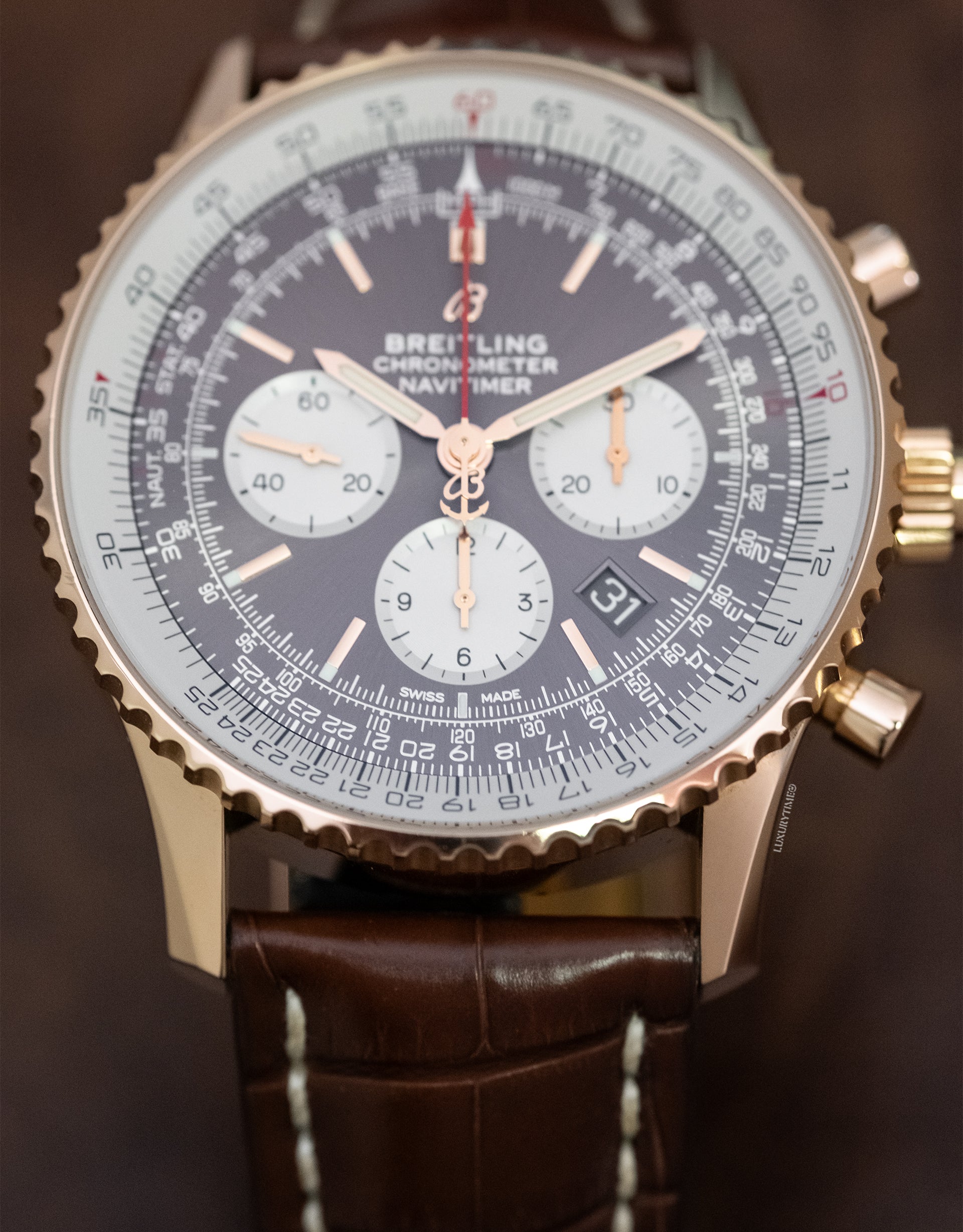 Breitling Navitimer B03 Chronograph Rattrapante 45 Limited Edition Men's Watch