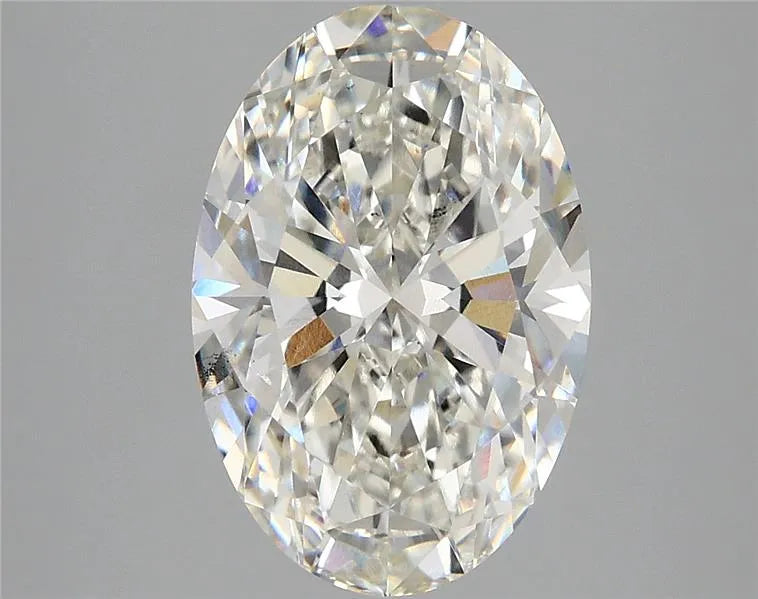 3.42ct Oval Lab Grown Diamond (Colour H, Clarity VS2, IGI Certified)