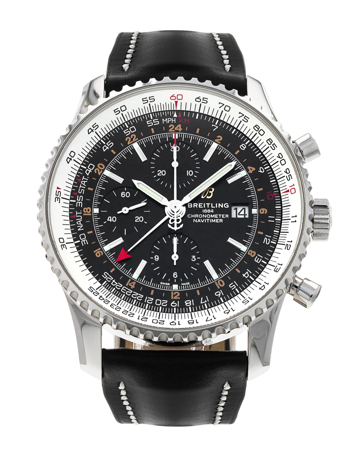 Breitling Navitimer World GMT Men's Watch
