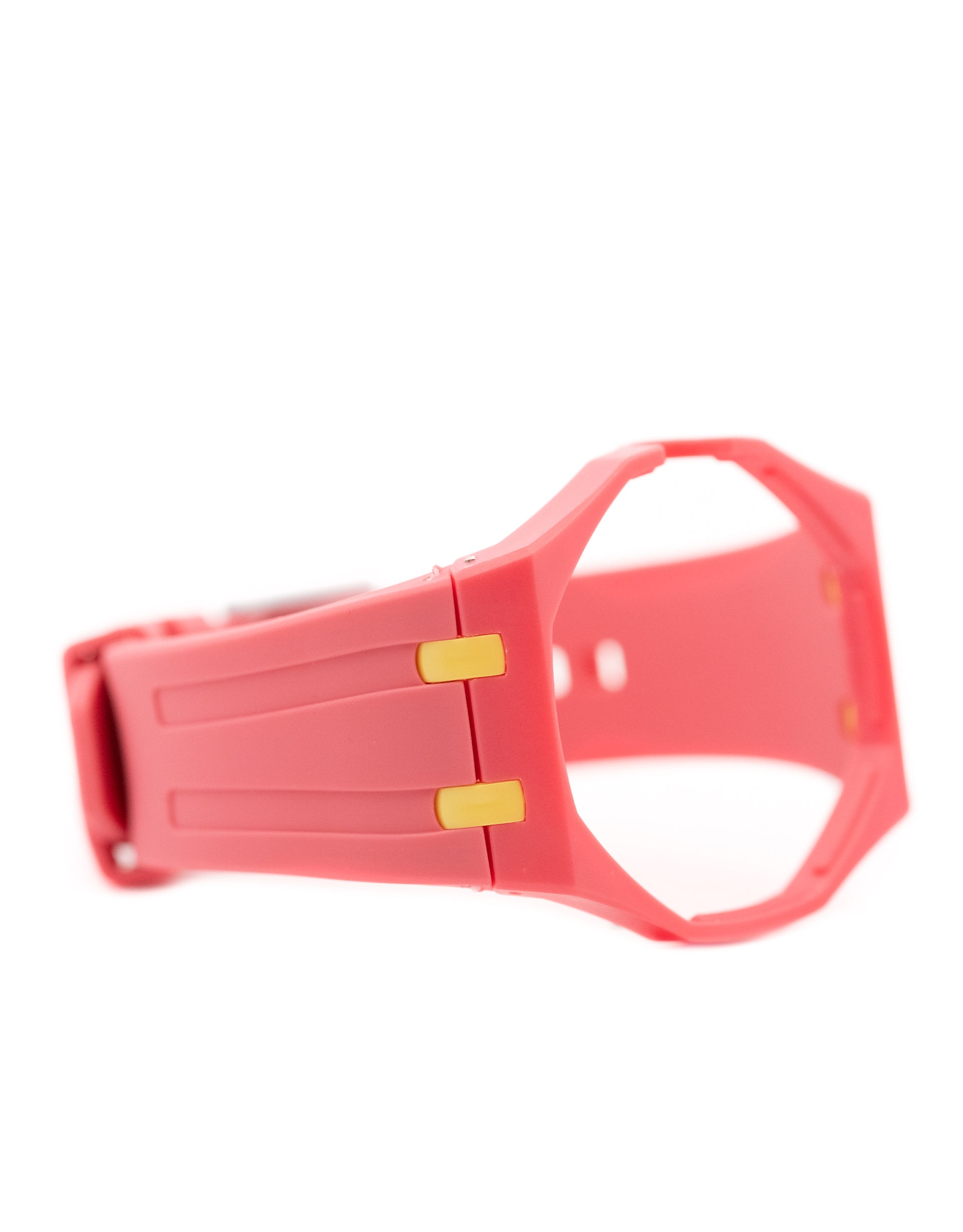 Audemars Piquet Swatch POP Watch Strap - Pink with Yellow