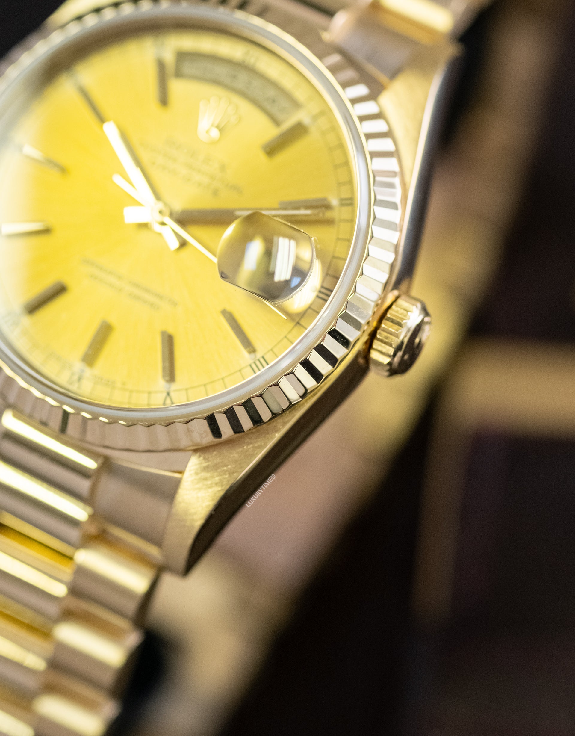 Rolex Day-Date 36 Yellow Gold Unisex Watch