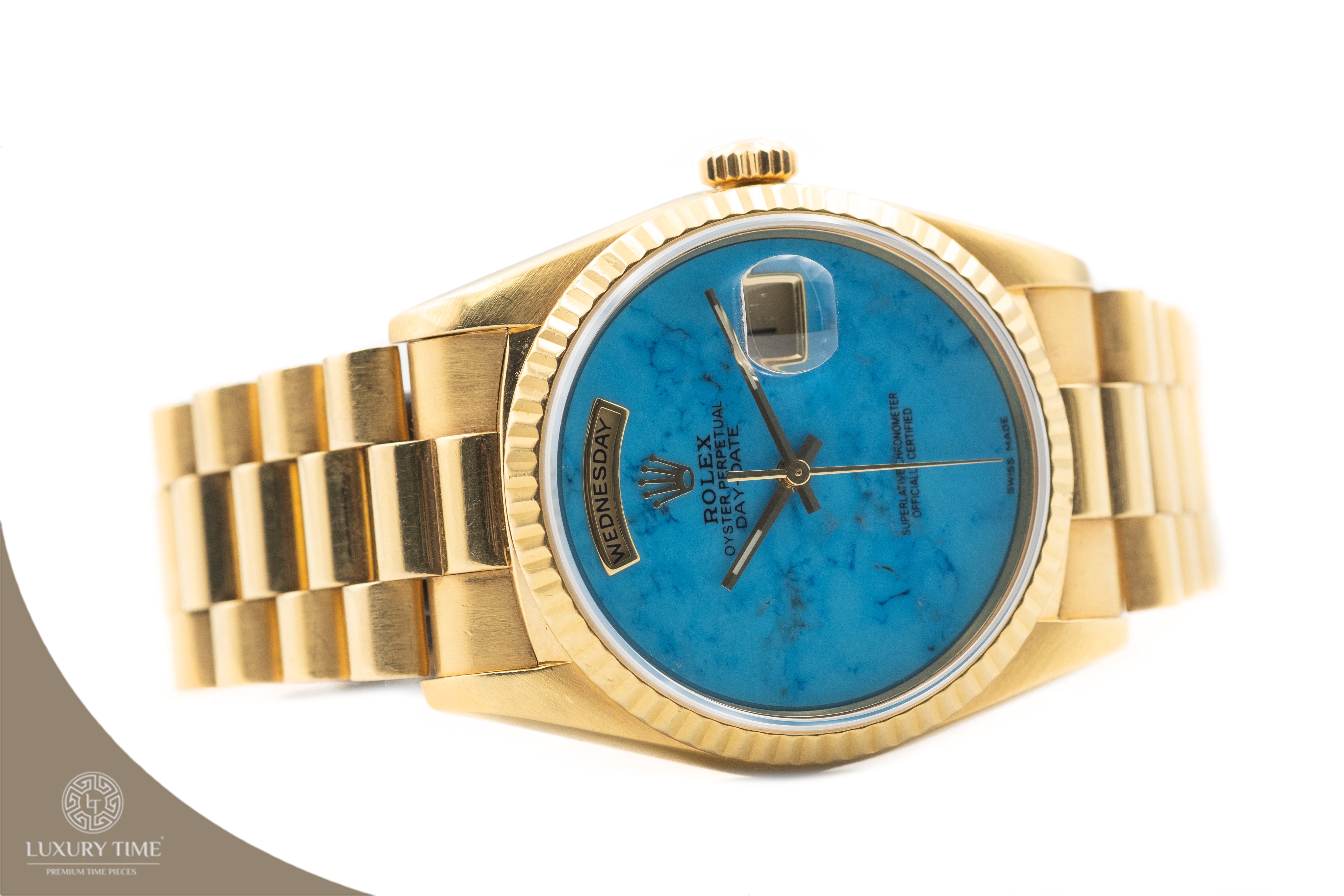 Rolex Day-Date Yellow Gold Mens Watch