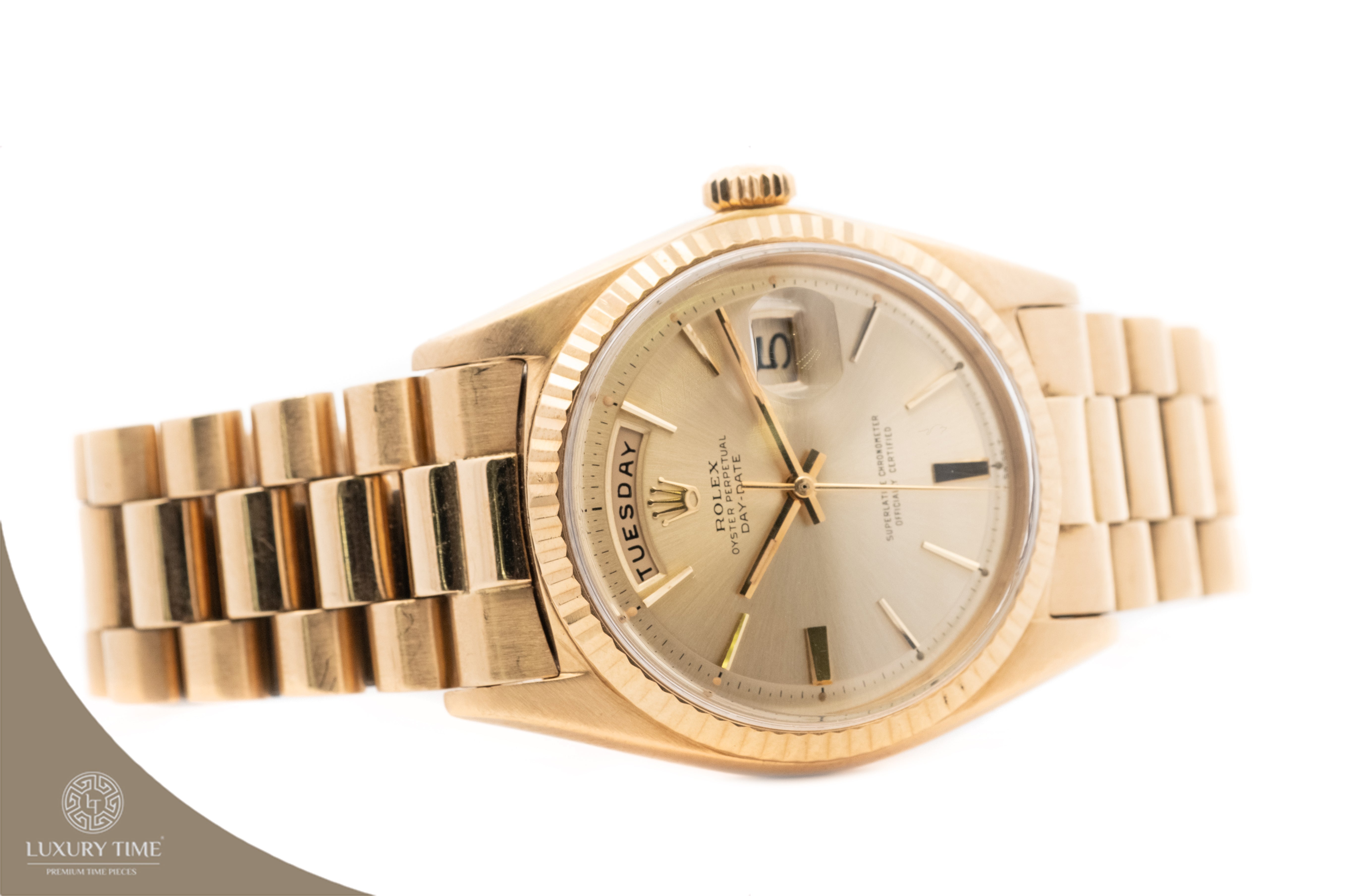 Rolex Day-Date Yellow Gold Mens Watch