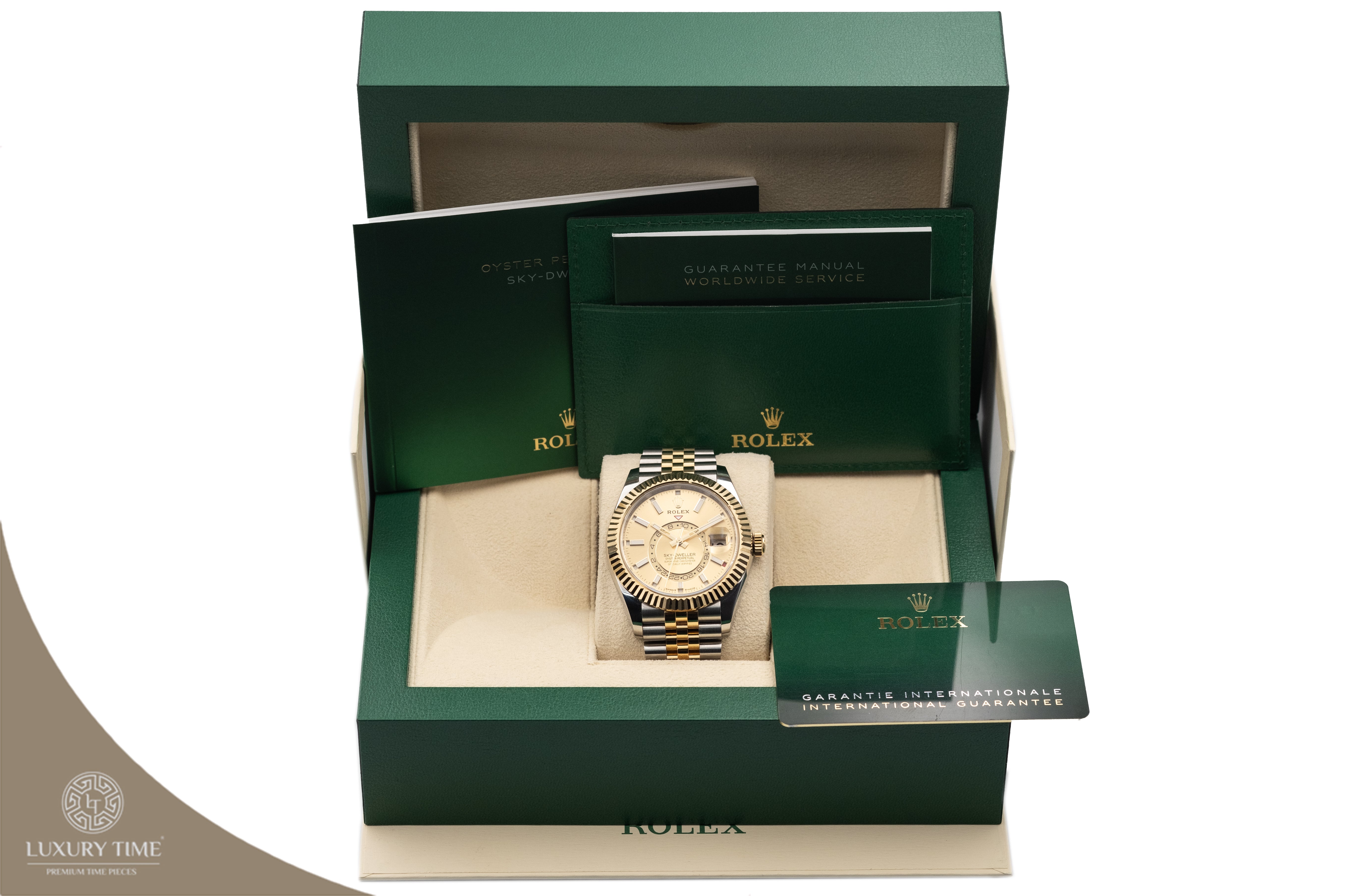 Rolex Sky-Dweller Champagne Dial Men's Watch