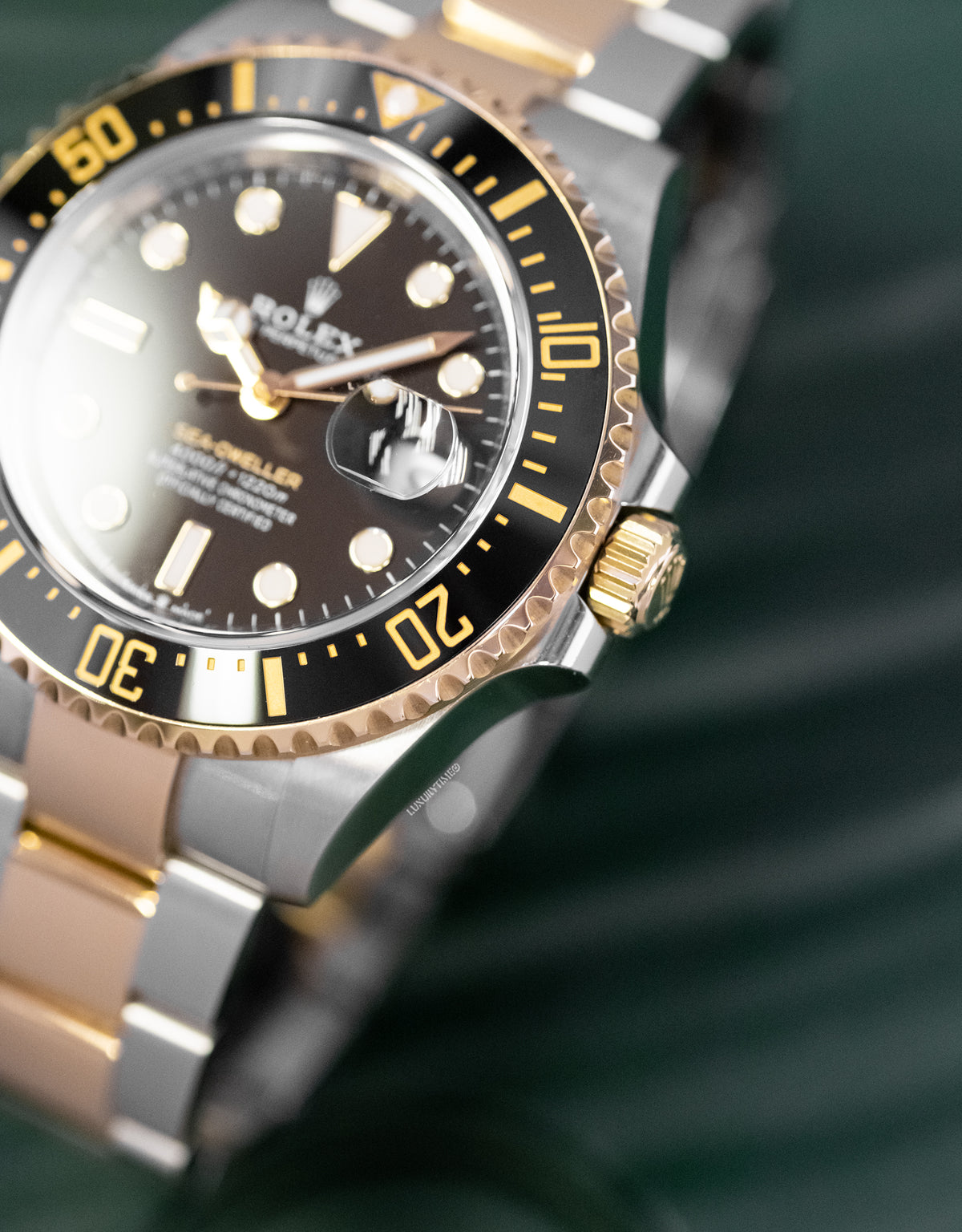 Rolex Sea-Dweller Stainless Steel and Yellow Gold Watch