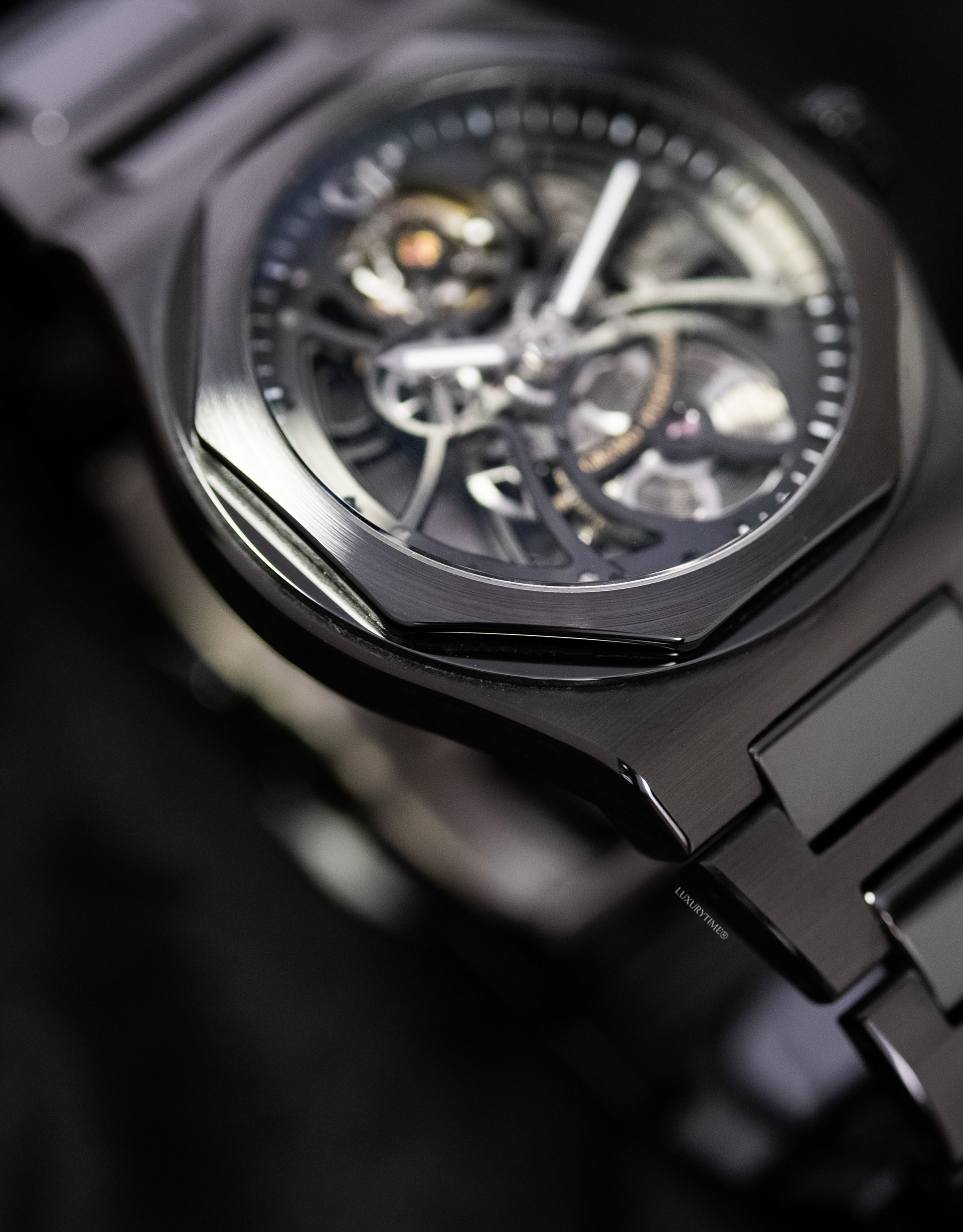 Girard Perregaux Laureato 42 Automatic Skeleton Ceramic Men's Watch