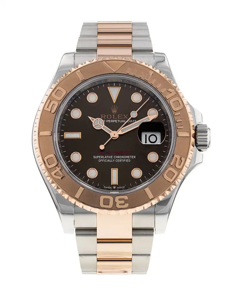 Rolex Yacht-Master Stainless Steel and Rose Gold Watch