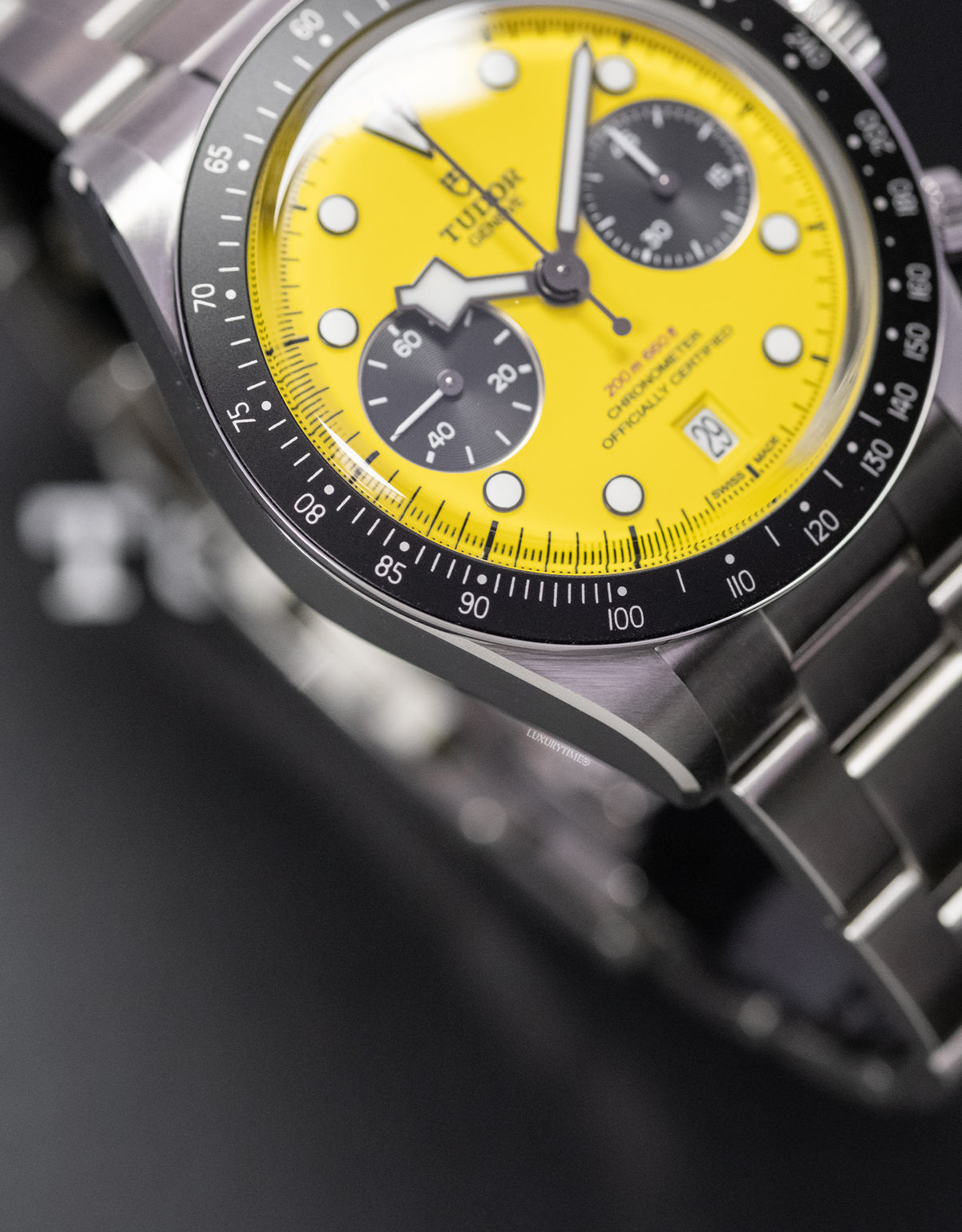 Tudor Black Bay Chrono "Bumblebee" Chronograph 39mm Men's Watch