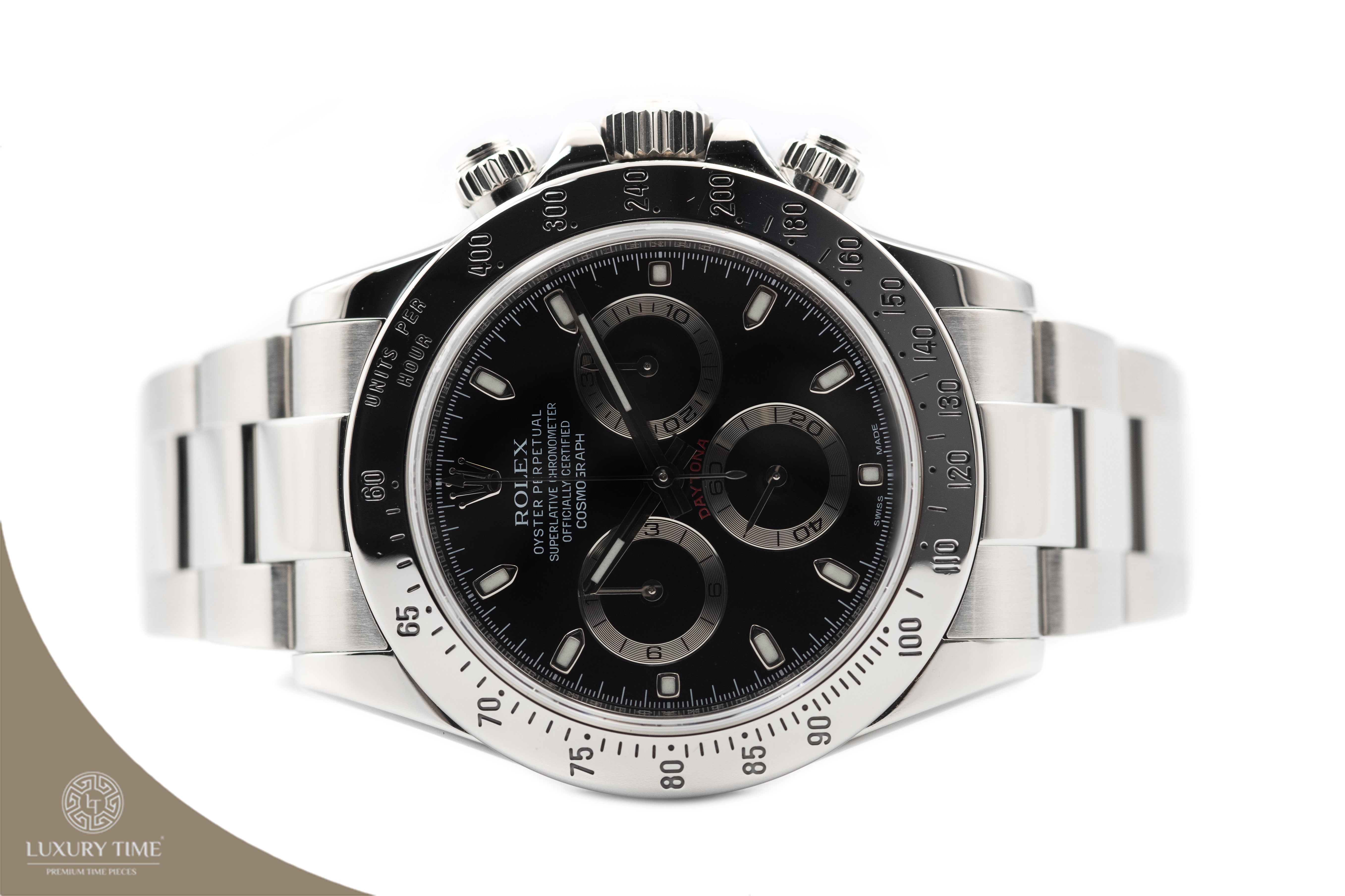 Rolex Daytona Black Dial Men's Watch