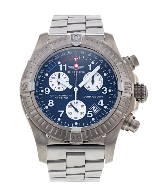 Breitling avenger shop m1 titanium