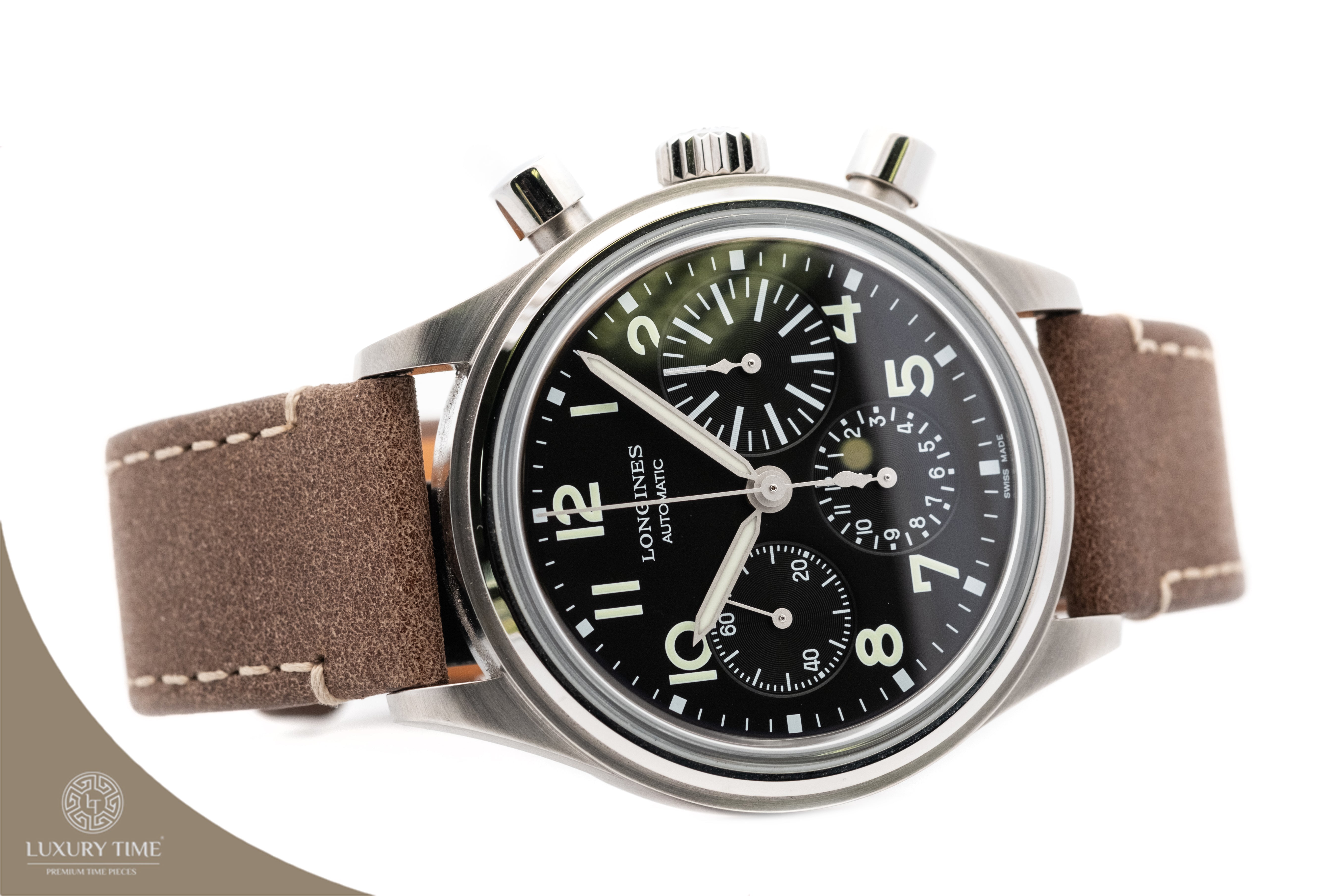 Longines Heritage Avigation Big Eye Black Dial