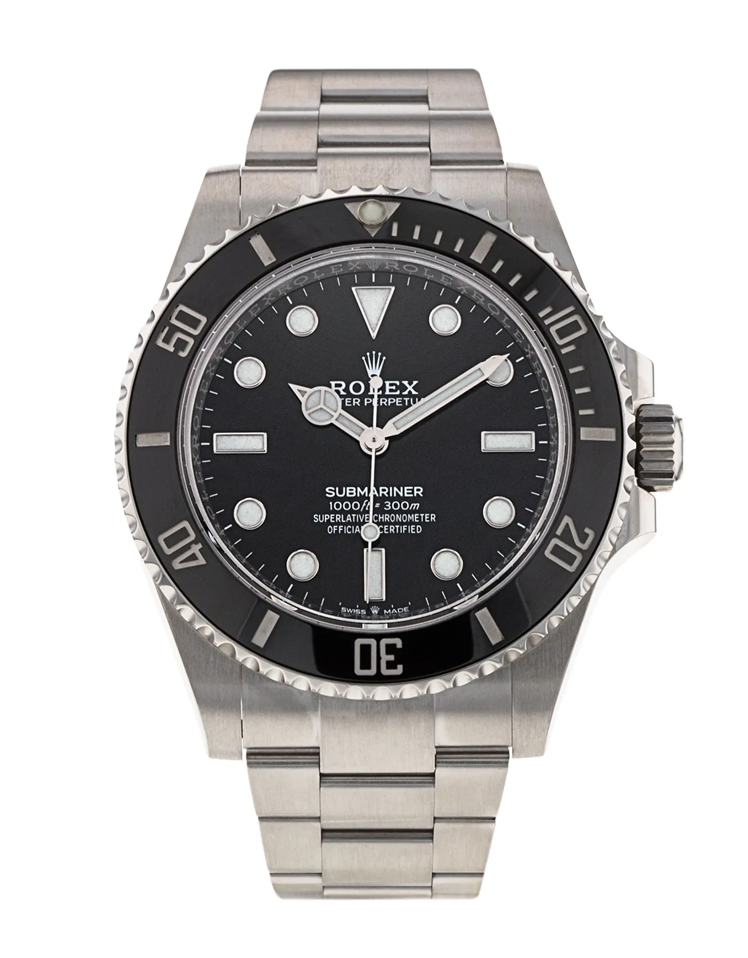 Rolex Submariner No Date Men's Watch