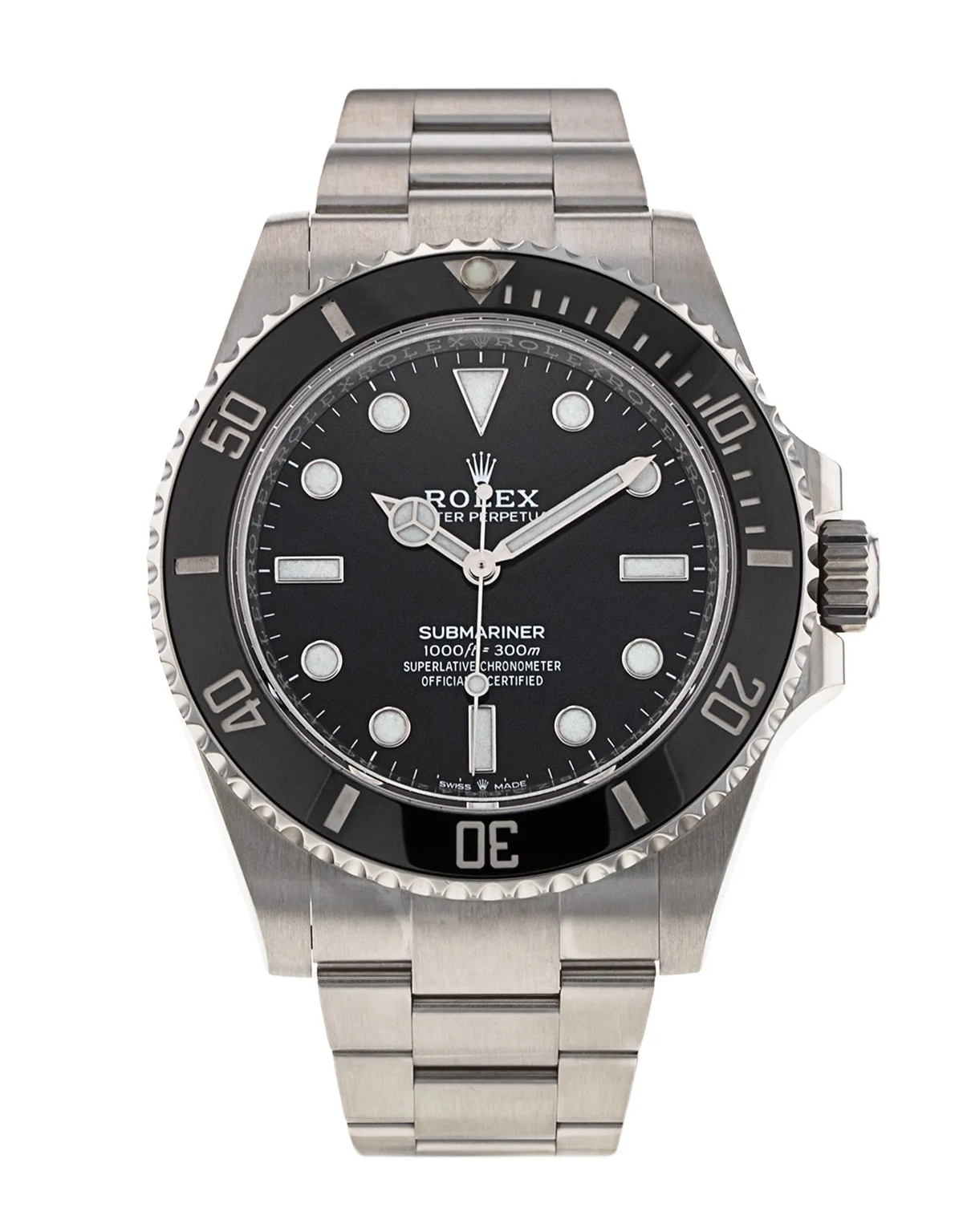 Rolex Submariner No Date Men's Watch