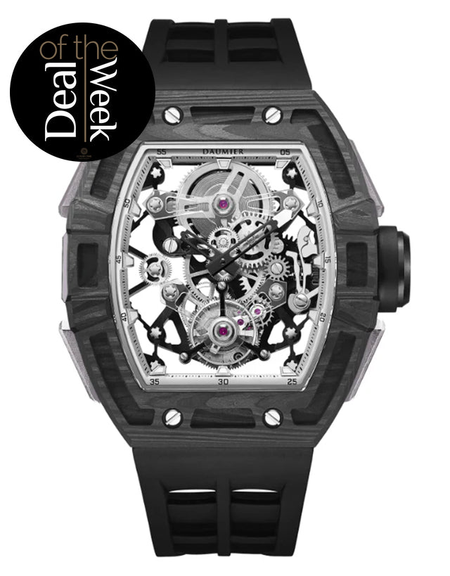 Daumier Skeleton Tourbillon Men's Watch