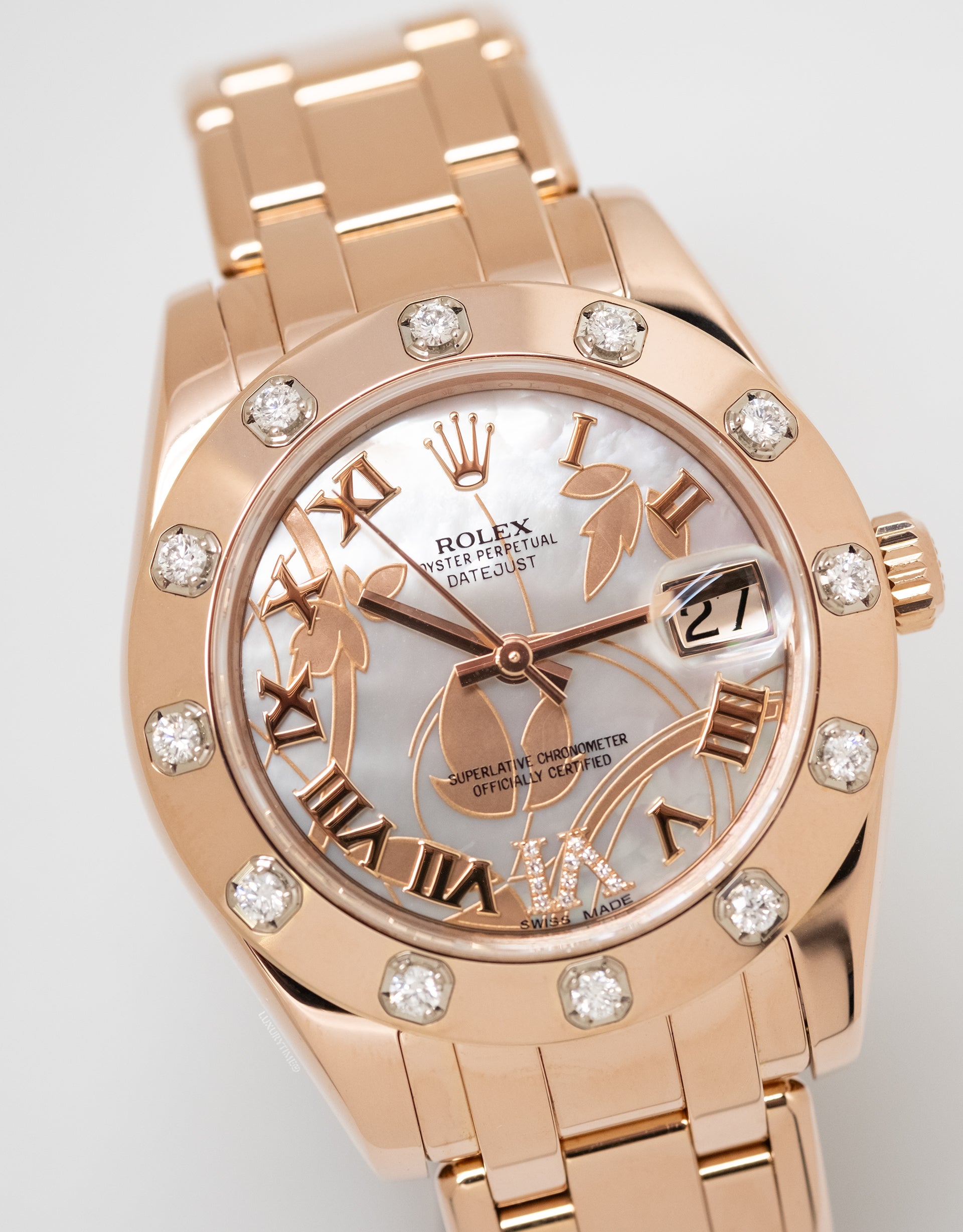 Rolex Datejust Pearlmaster Ladies Watch