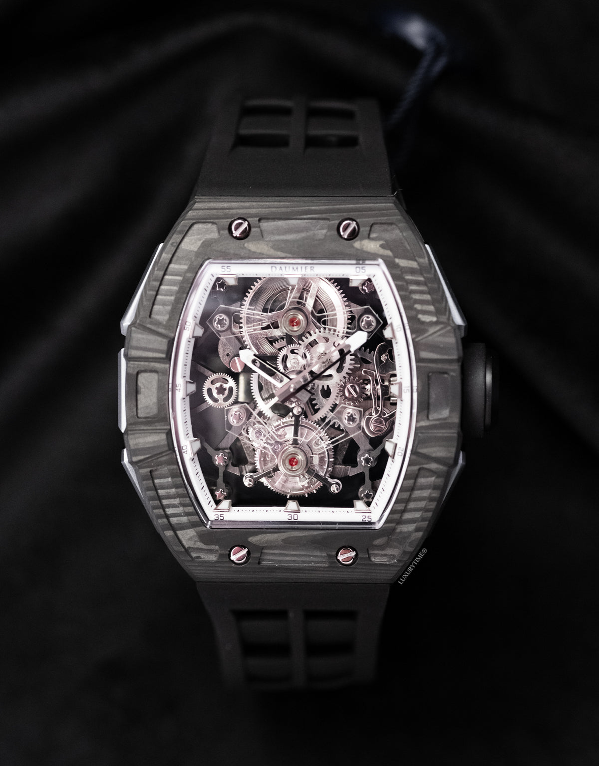 Daumier Skeleton Tourbillon Men's Watch