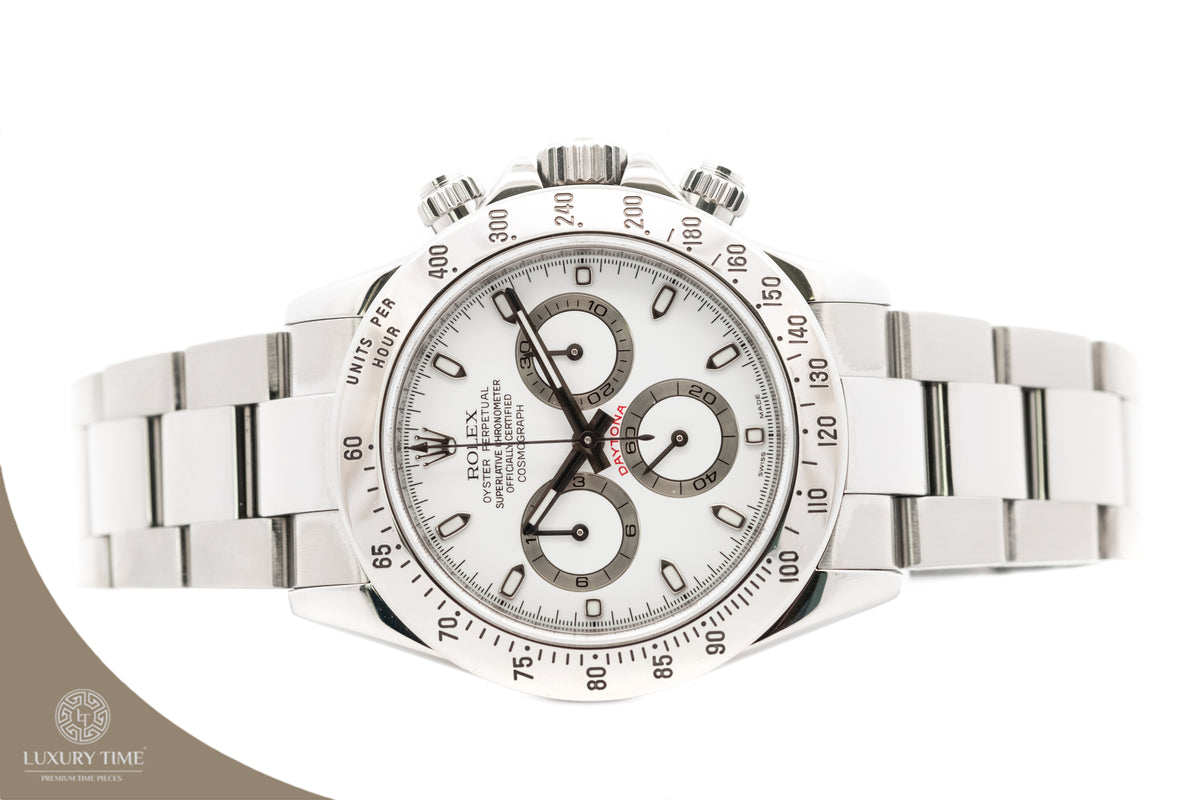 Rolex Daytona White Dial Watch