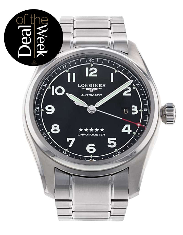 Longines Spirit Automatic 42mm Mens Watch