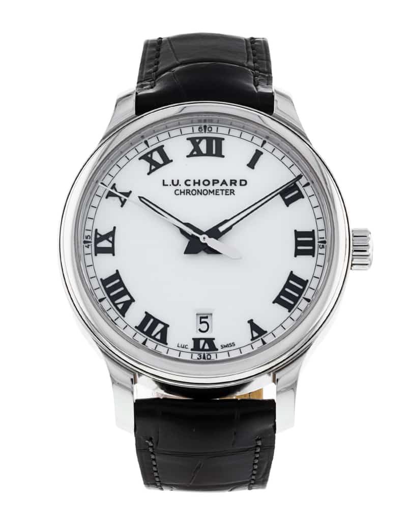 Chopard L.U.C. 1937 Classic Automatic White Dial Stainless Steel Men's Watch