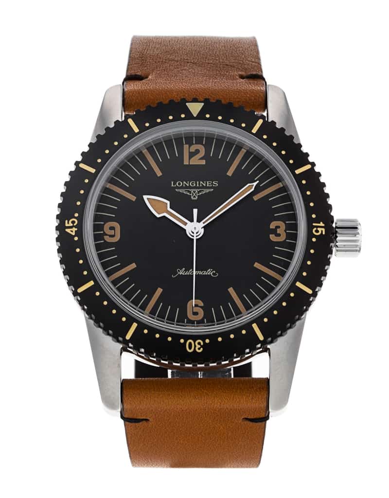 Longines Heritage Skin Diver Mens Watch