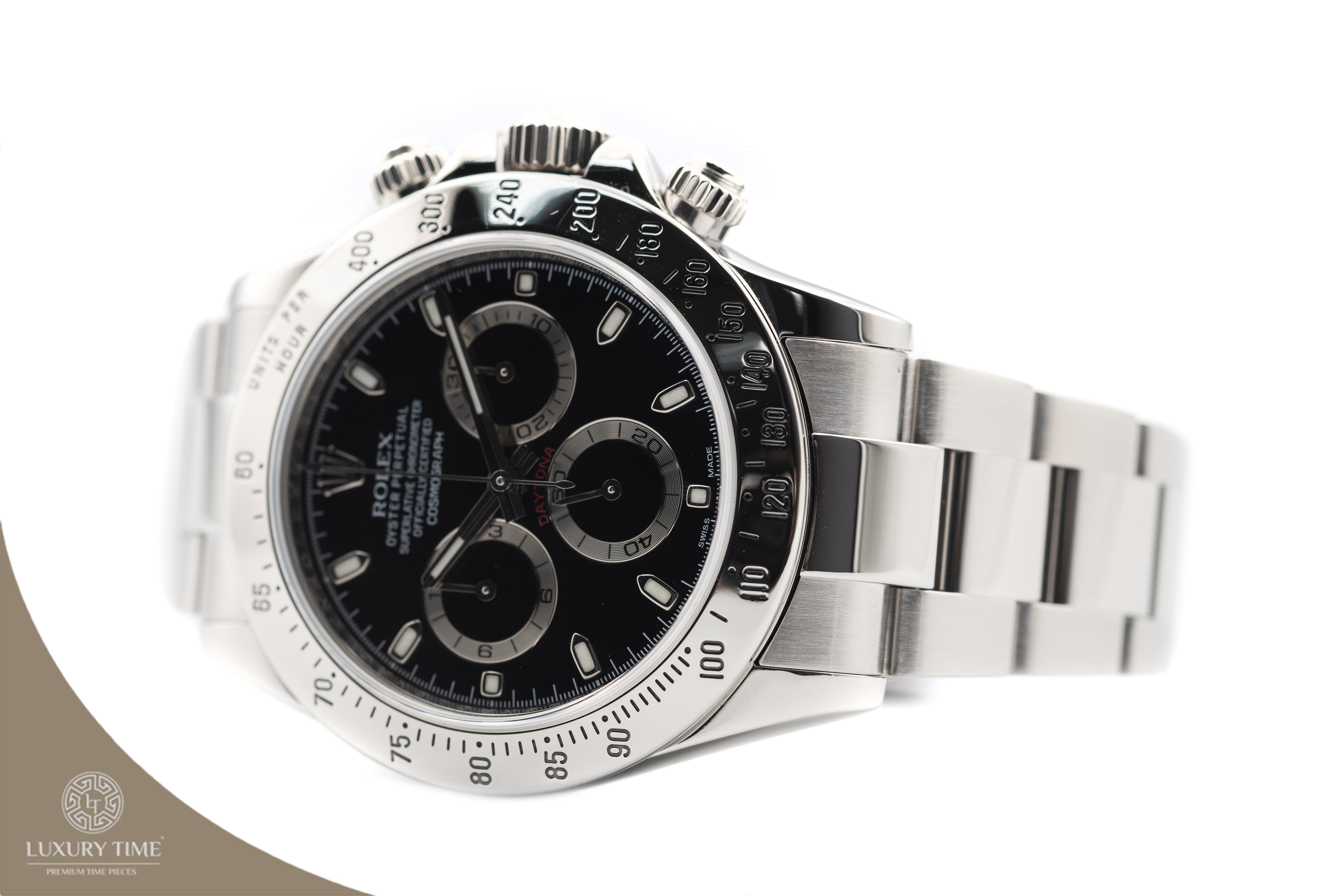 Rolex Daytona Black Dial Men's Watch