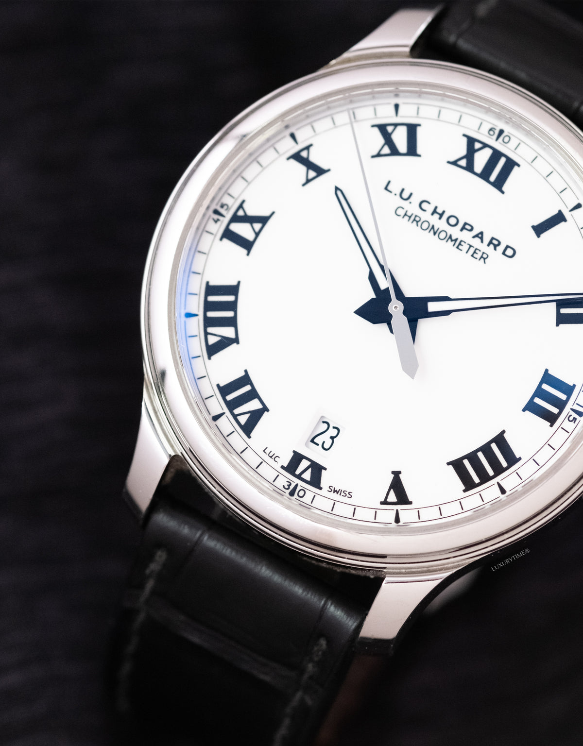 Chopard L.U.C. 1937 Classic Automatic White Dial Stainless Steel Men's Watch