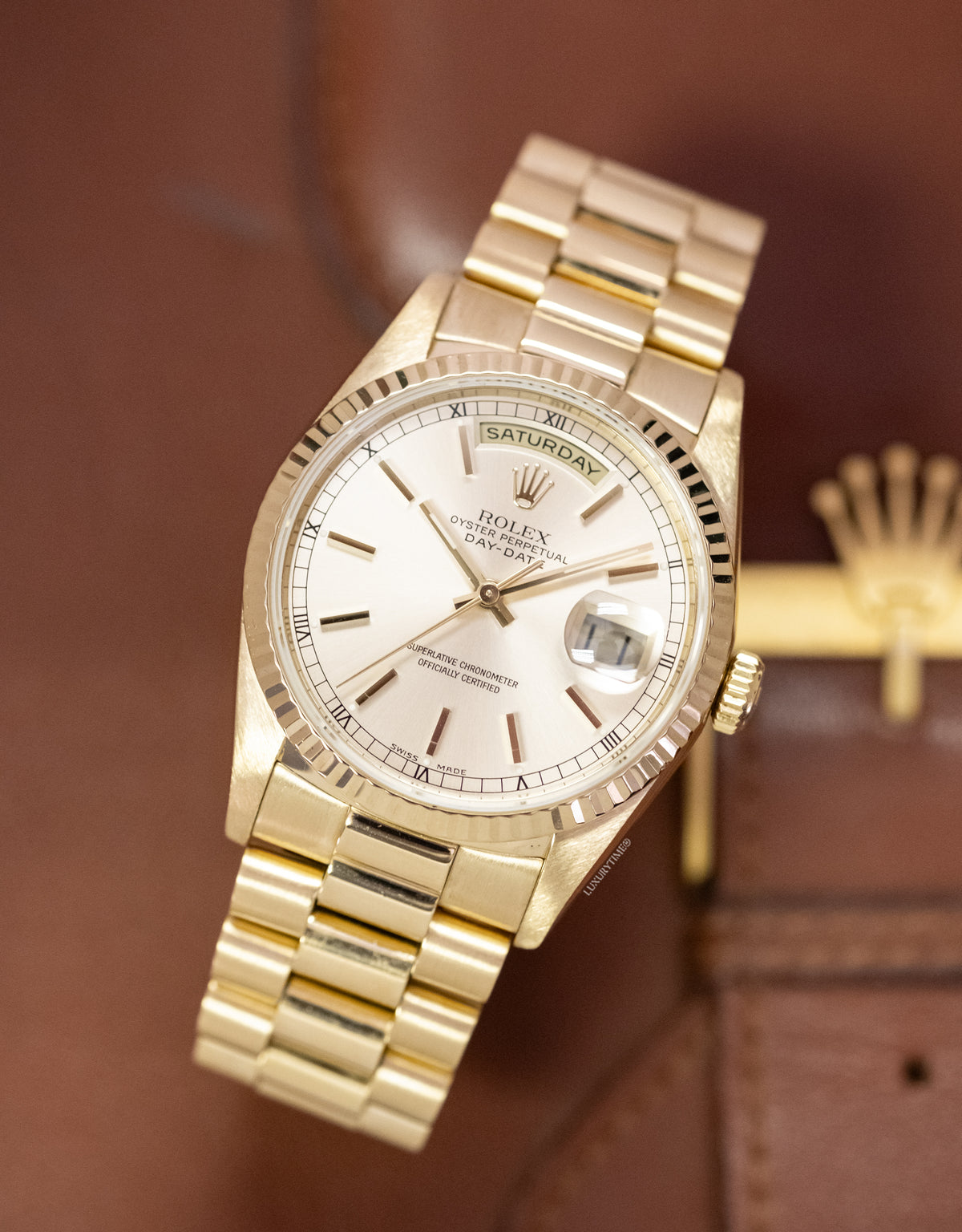Rolex Day-Date Yellow Gold Unisex Watch