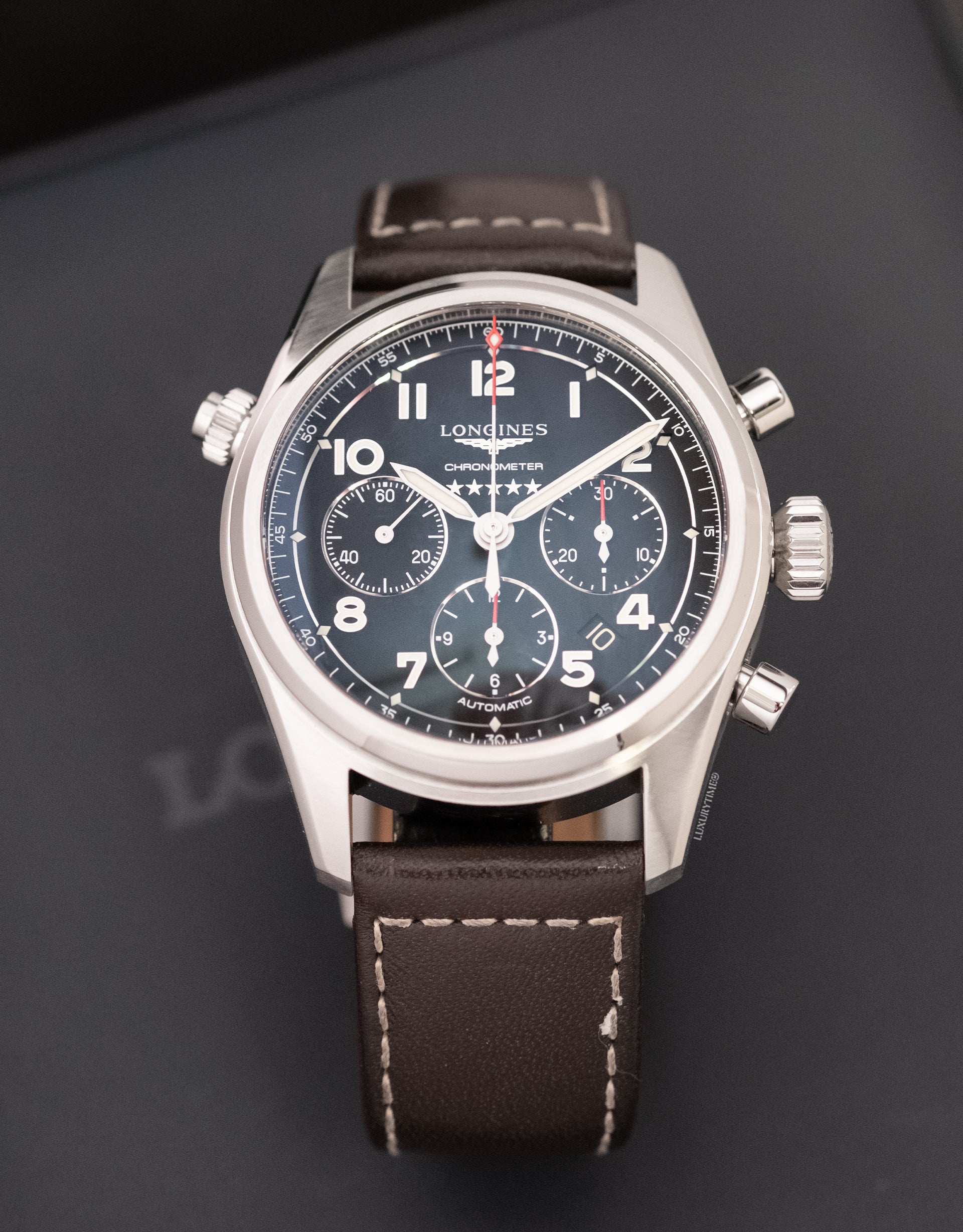 Longines Spirit Automatic Chronograph 42mm Mens Watch