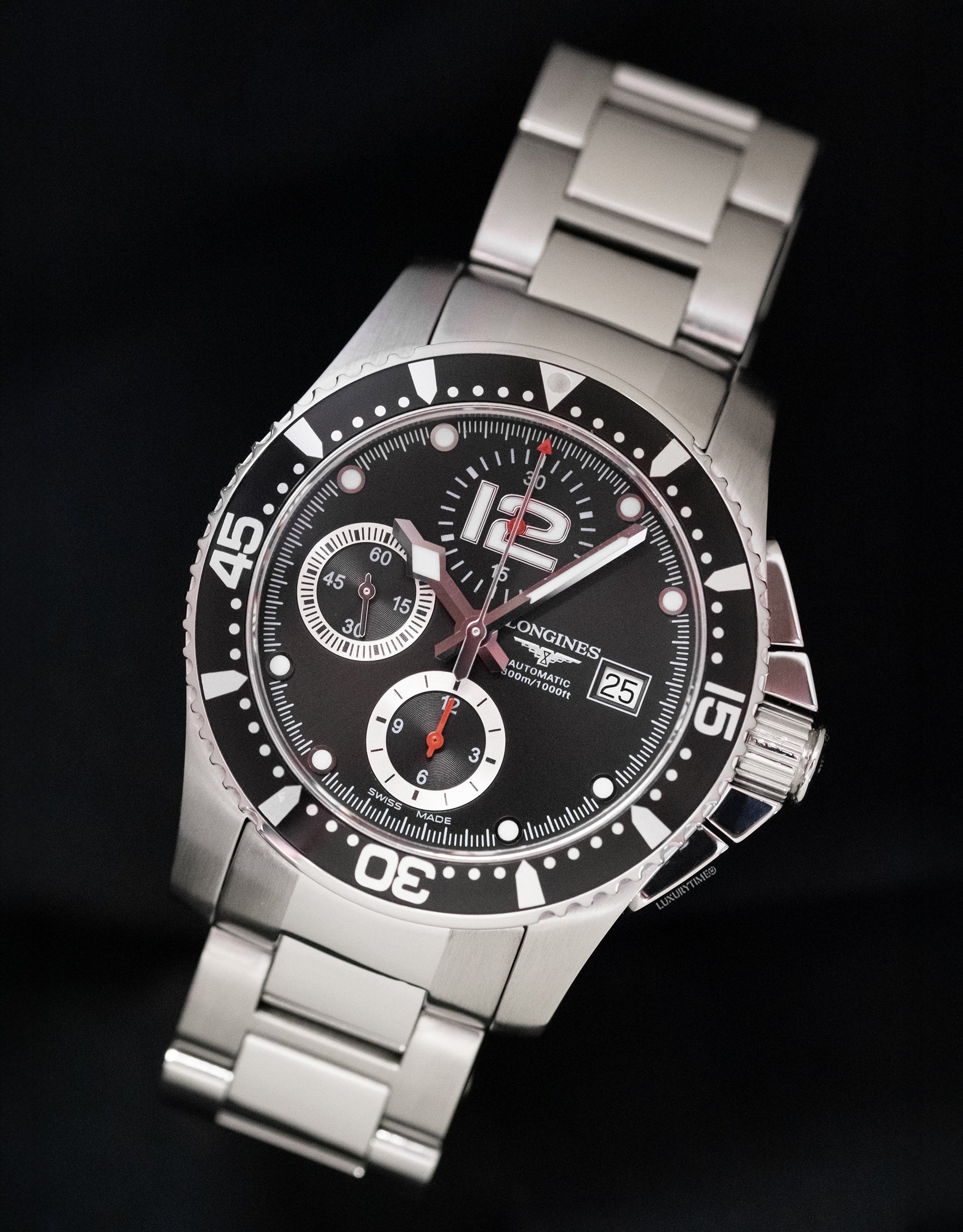 Longines HydroConquest Automatic Chronograph 41mm Mens Watch