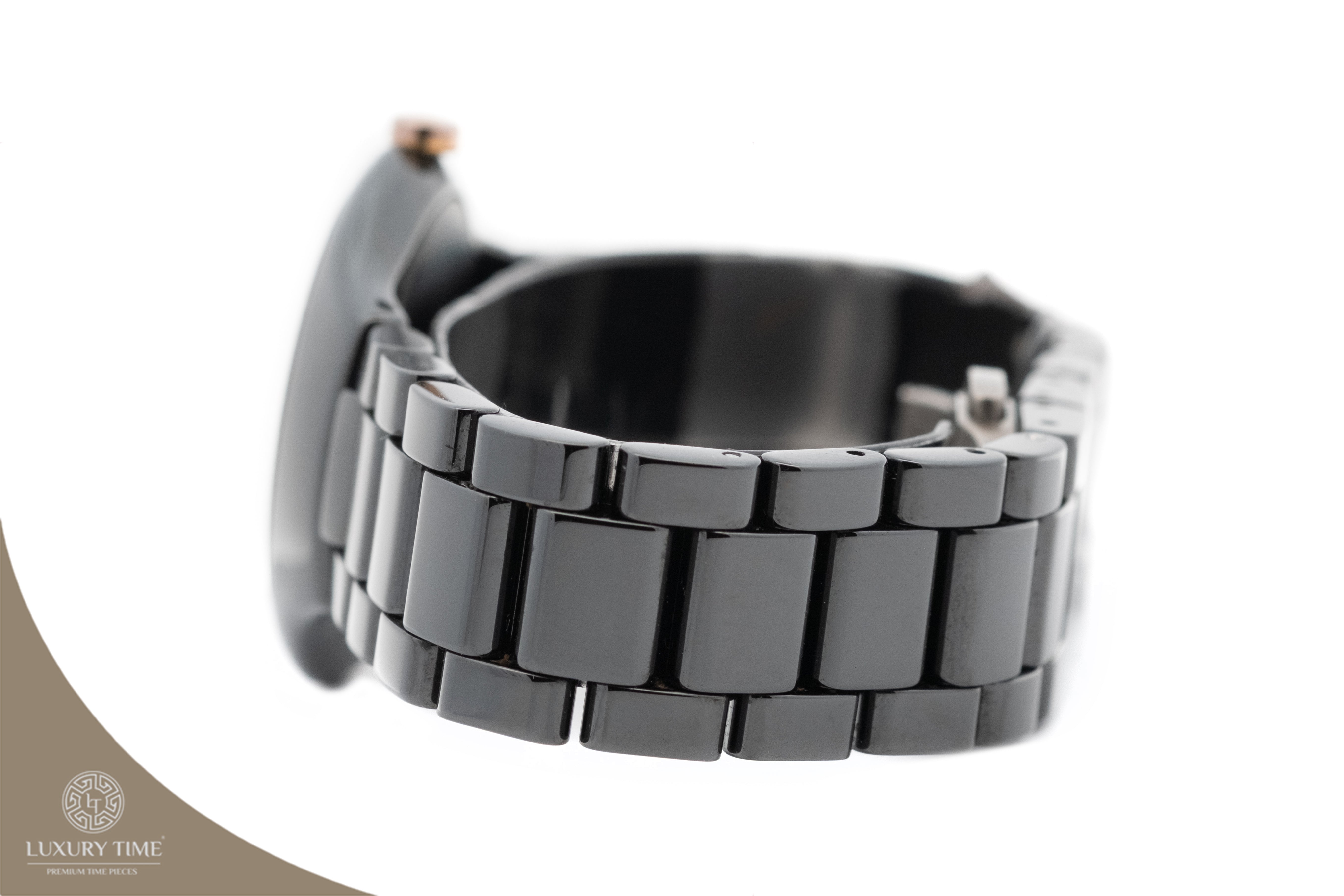 Rado True Thinline Black Ceramic Ladies Watch