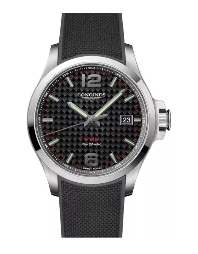 Longines Conquest V.H.P. 41Mm Pvd Men s Watch Luxurytime