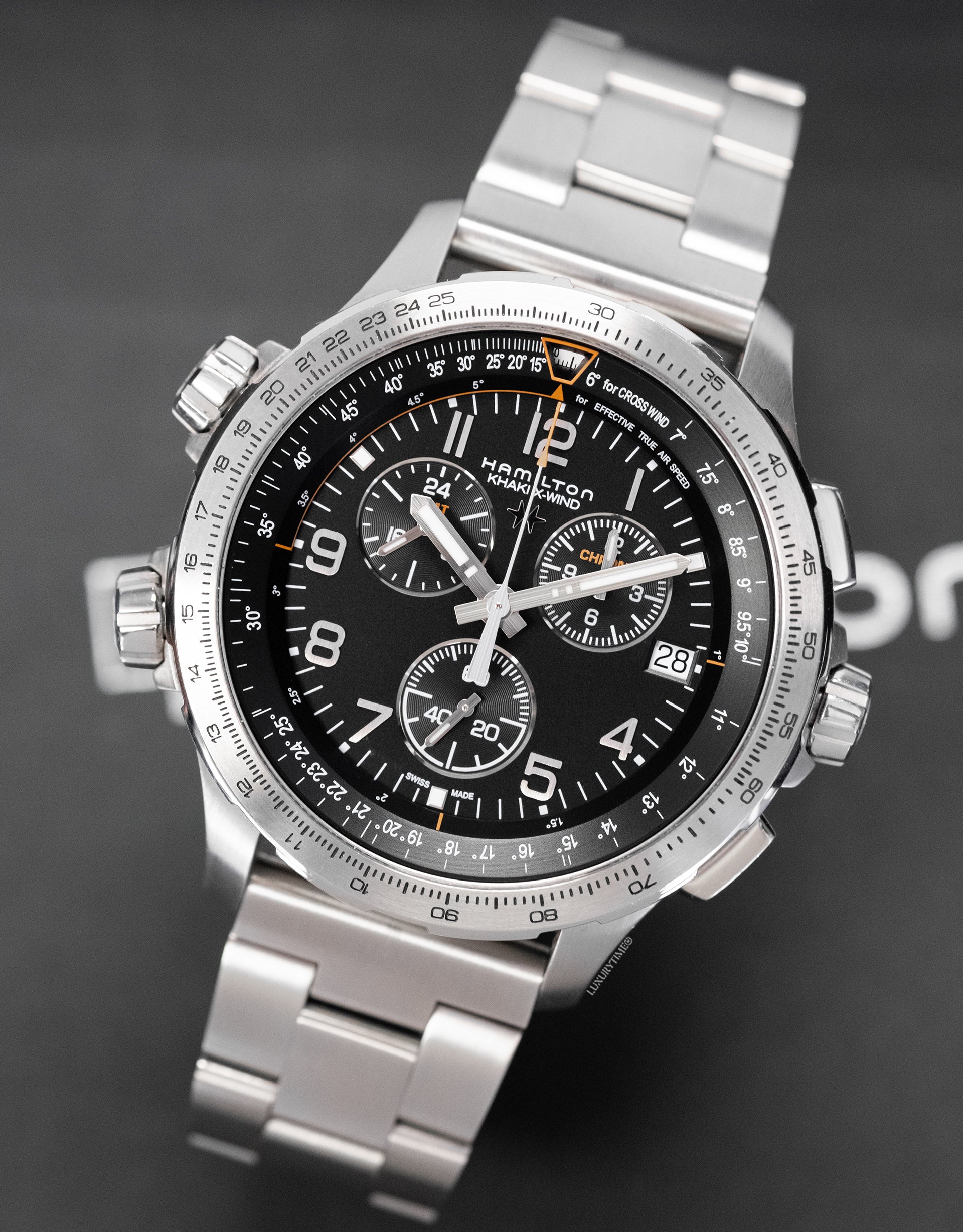 Hamilton Khaki Aviation X-Wind GMT Chronograph Men's Watch