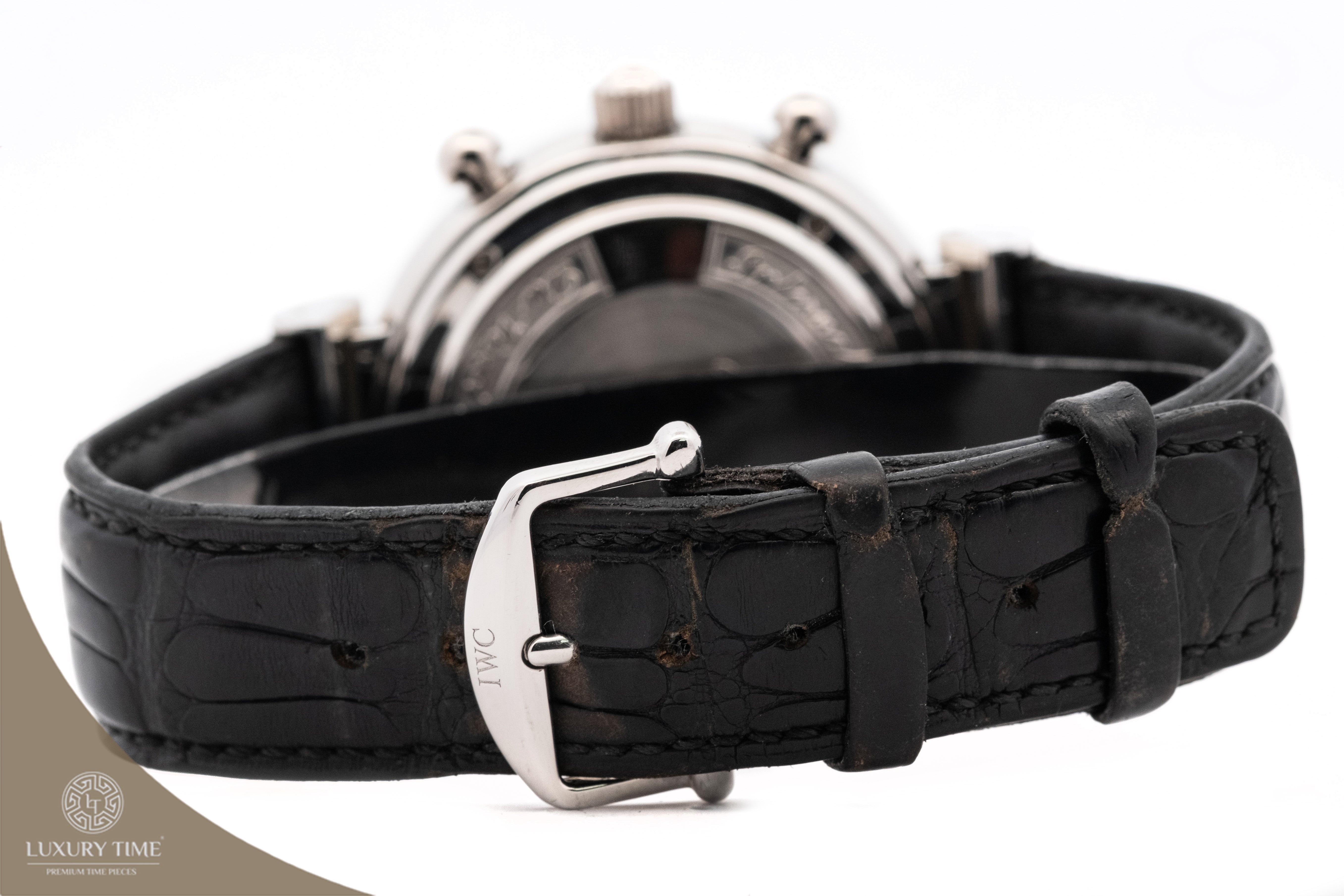 IWC Da Vinci Rattrapante Platinum Men's Watch