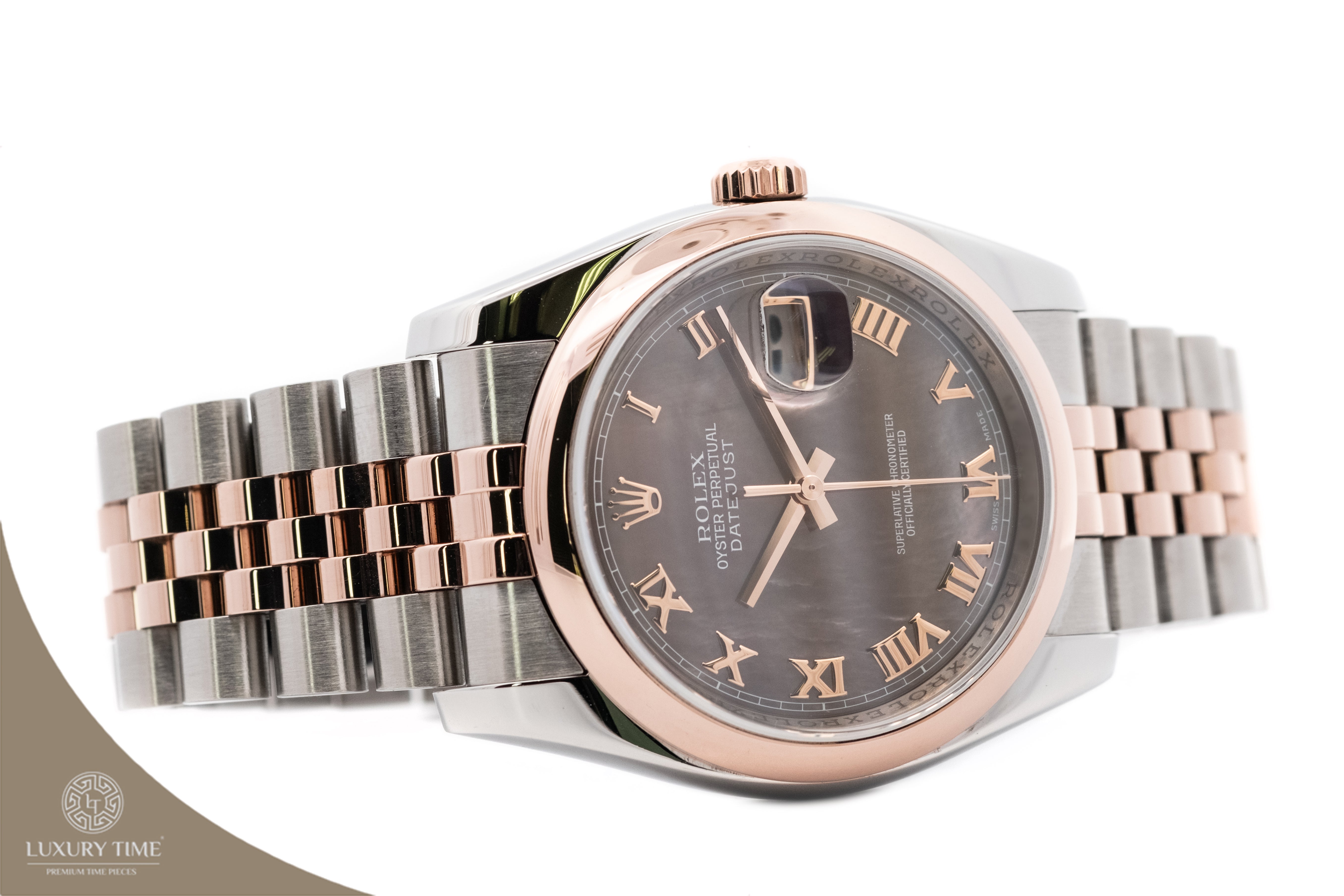 Rolex Datejust 36 Rose Gold & Stainless Steel Unisex Watch